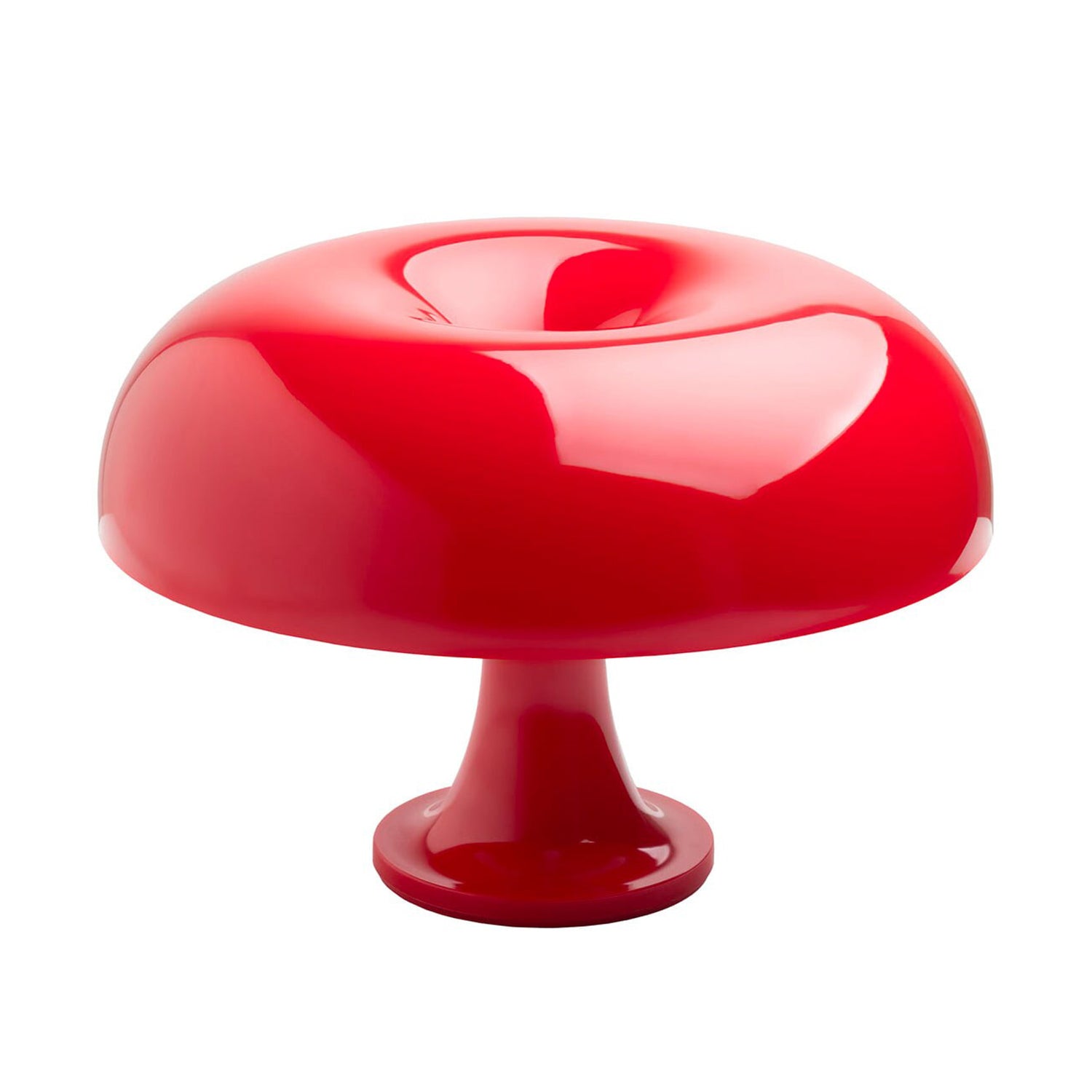 Artemide Nessino Table Lamp in Red