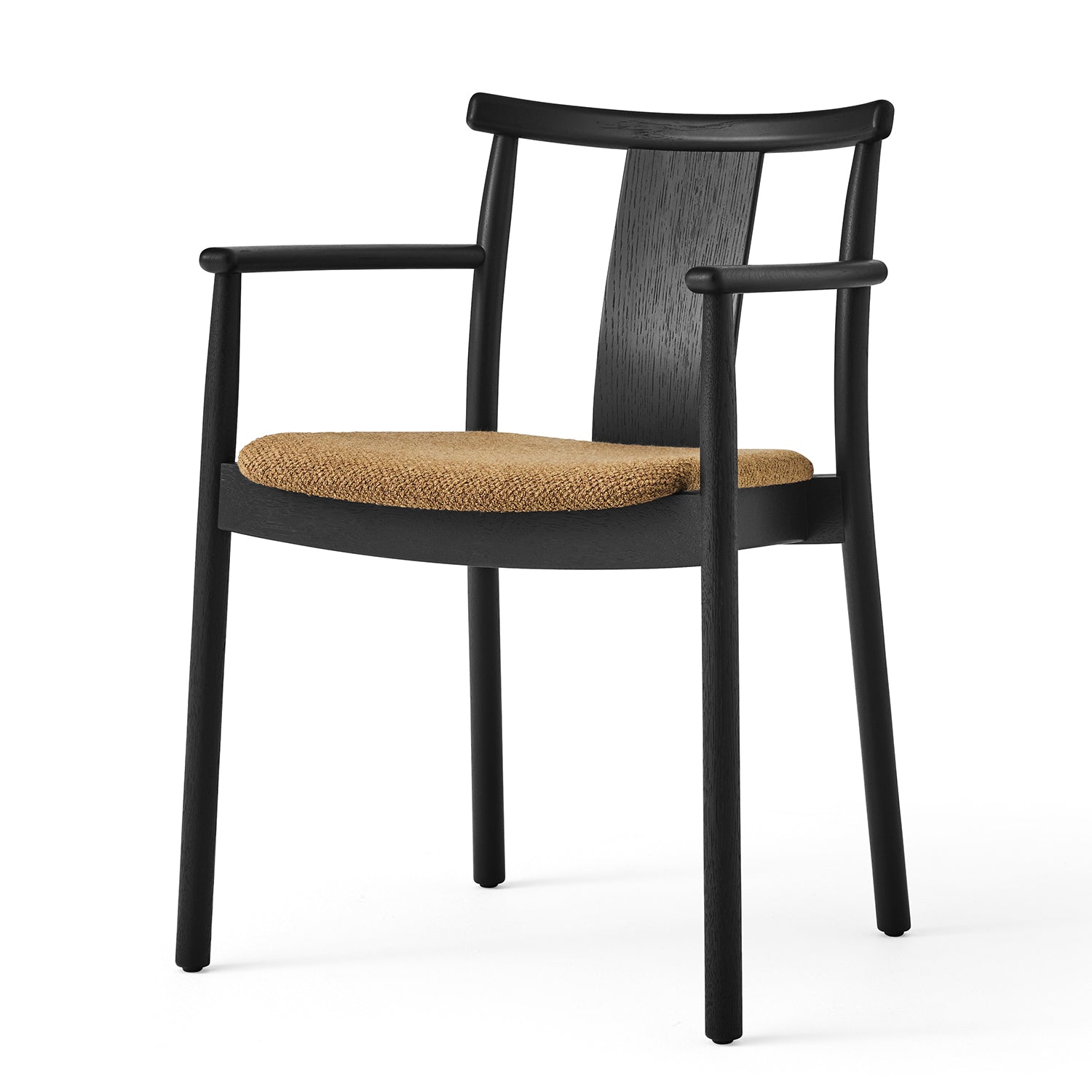 Merkur Dining Chair w/ Armrests Upholstered - The Design Choice