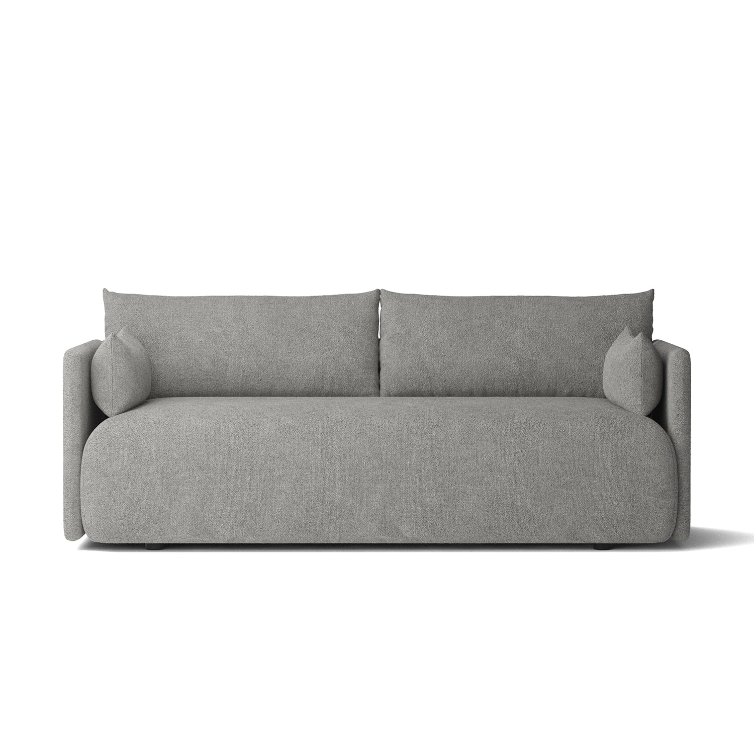 Audo Copenhagen Offset 2 seater sofa in boucle grey 16