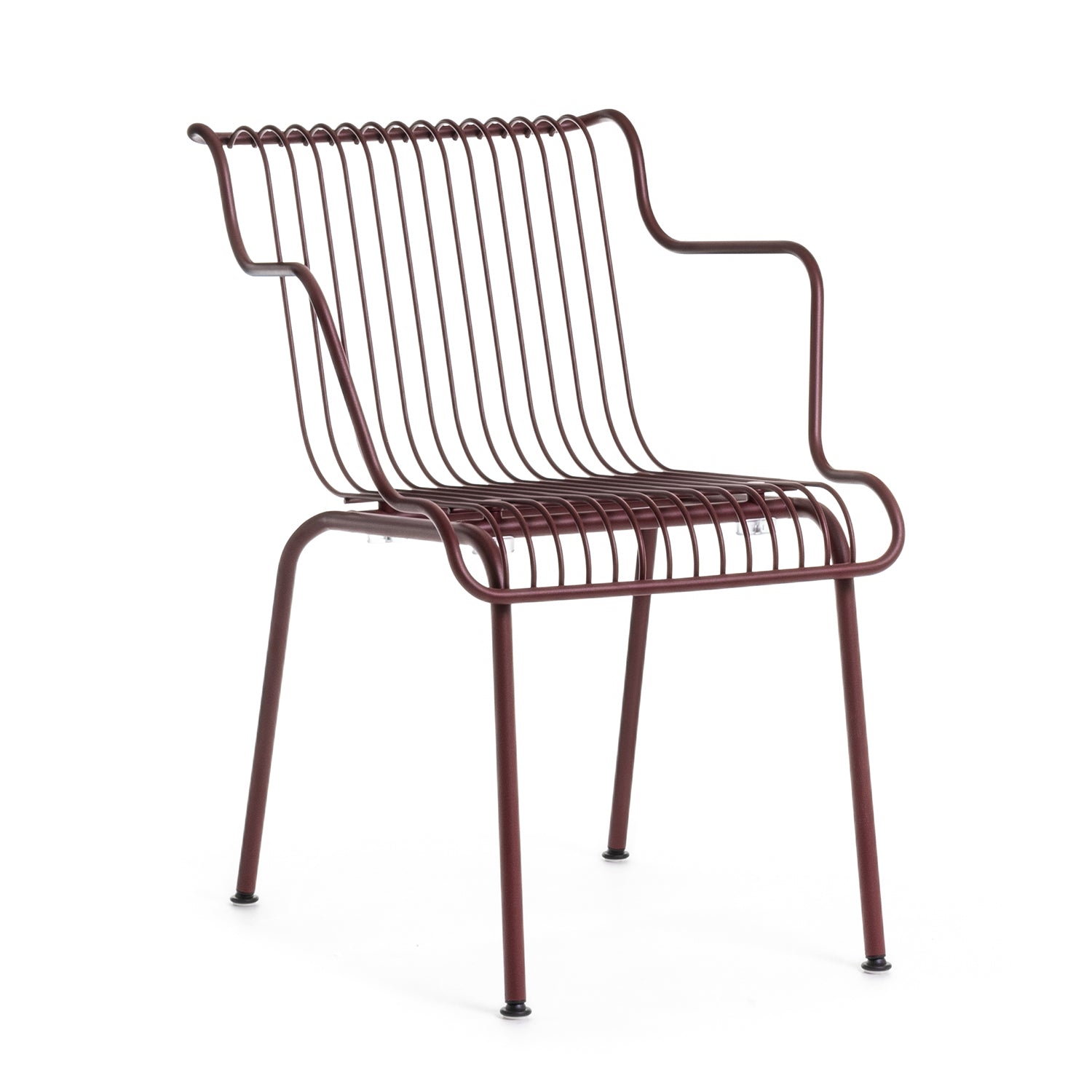Magis South Dining Armchair in bordeaux