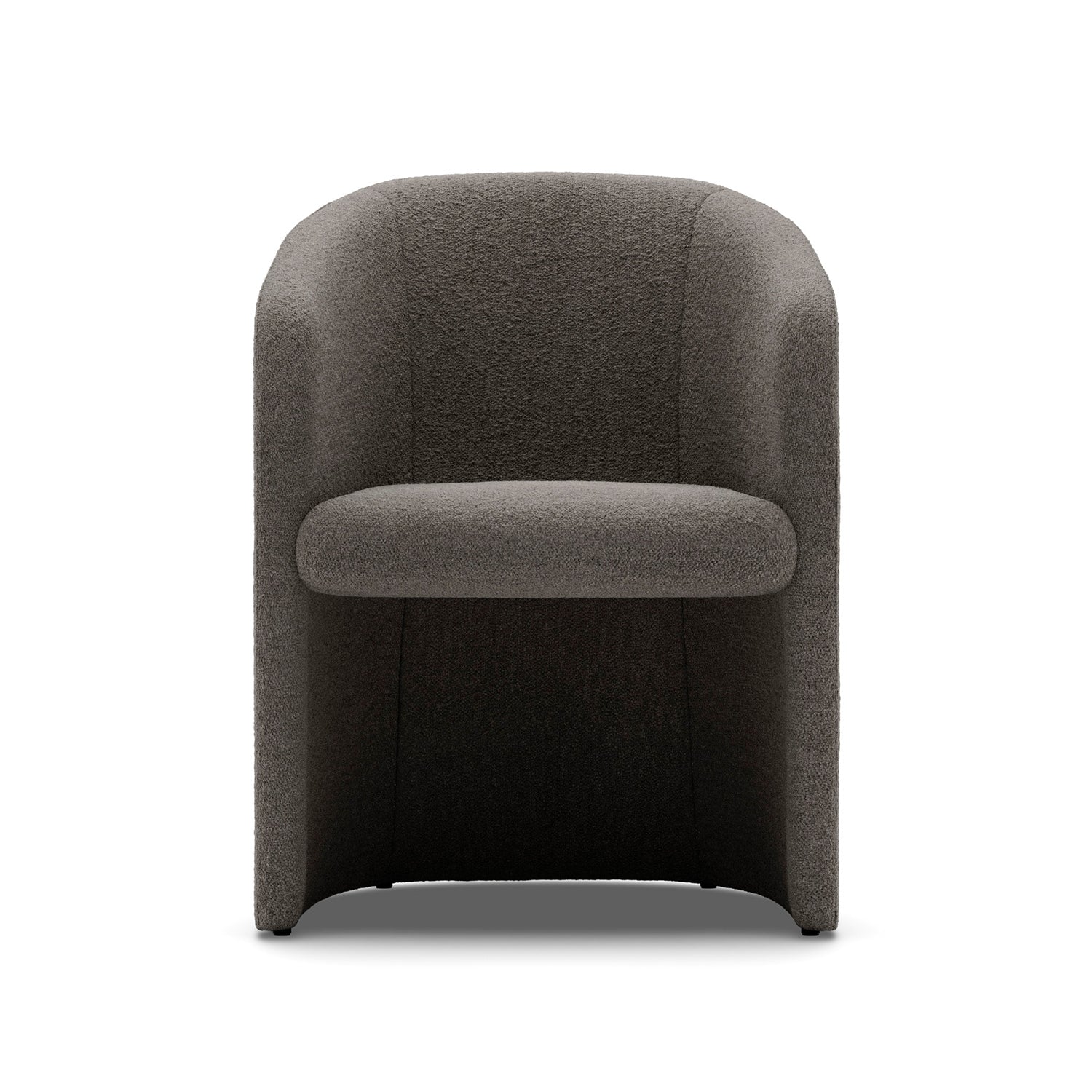 New Works Covent Club Chair in dark taupe