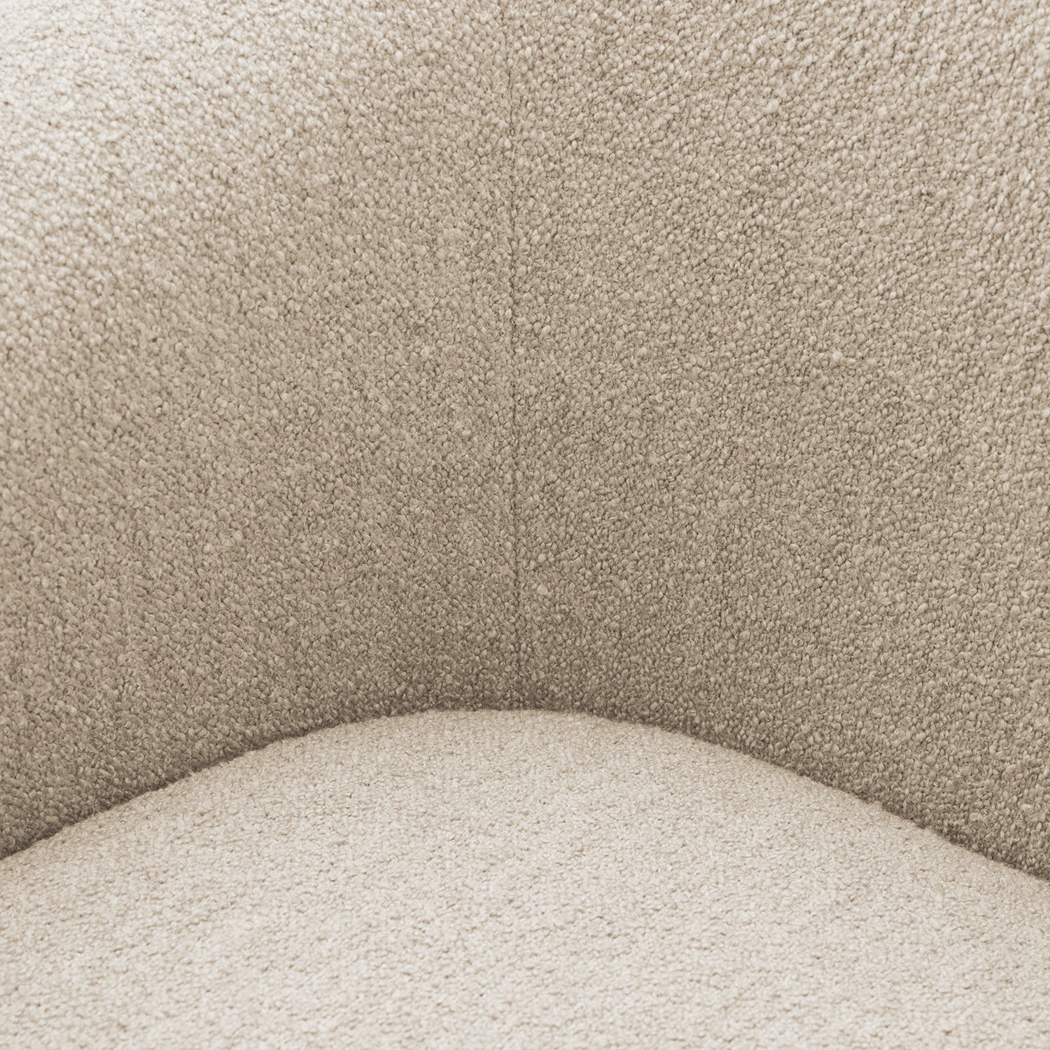 New Works Covent Lounge Chair in lana beige close up