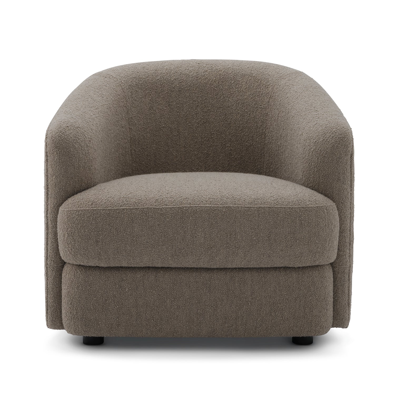 New Works Covent Lounge Chair in dark taupe