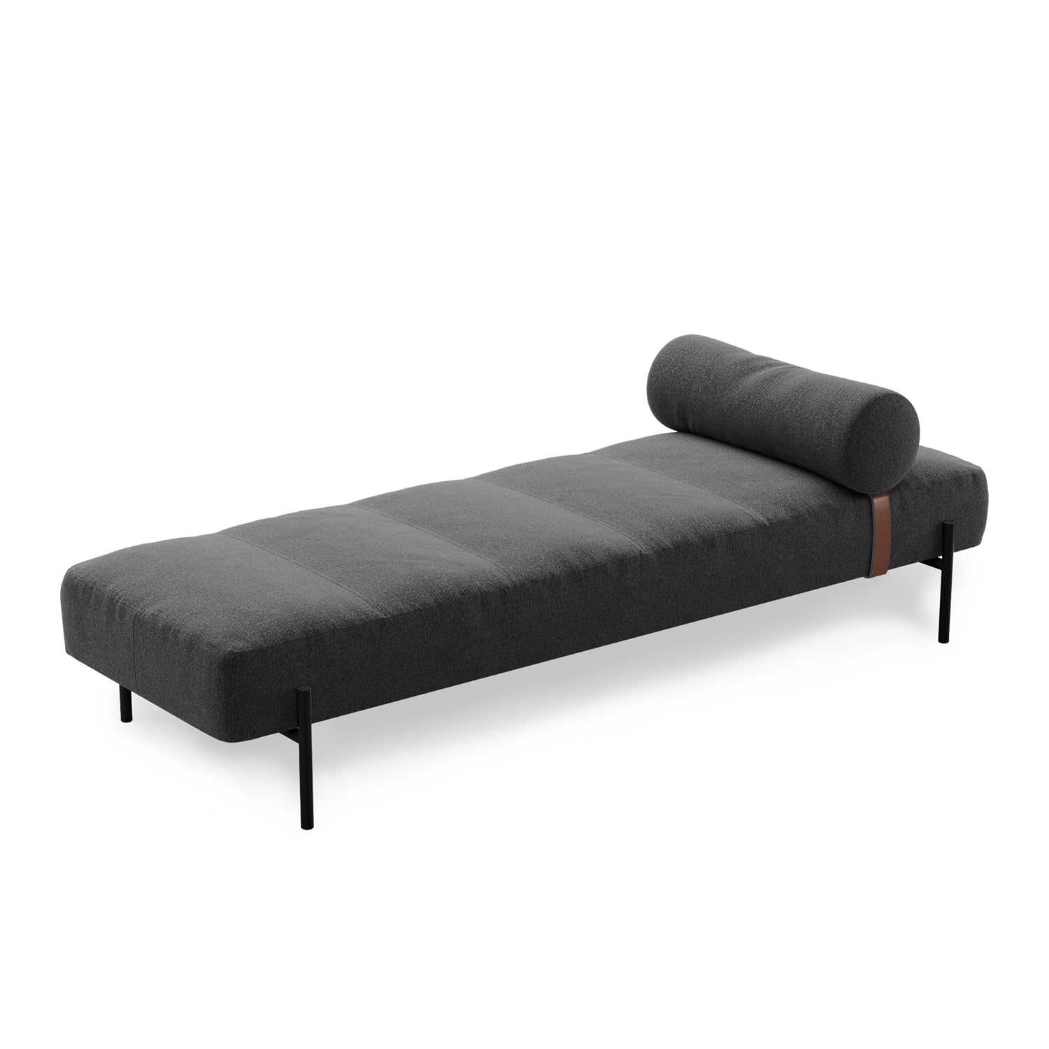 Northern Daybe Daybed in brusvik 08 and Black legs
