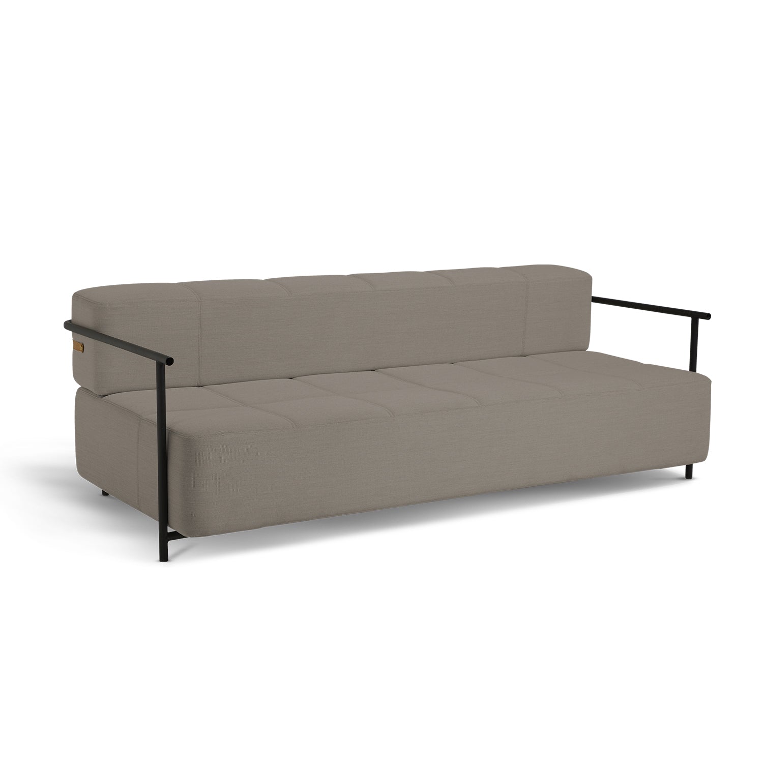 Northern Daybe Sofabed with Armrest in Brown