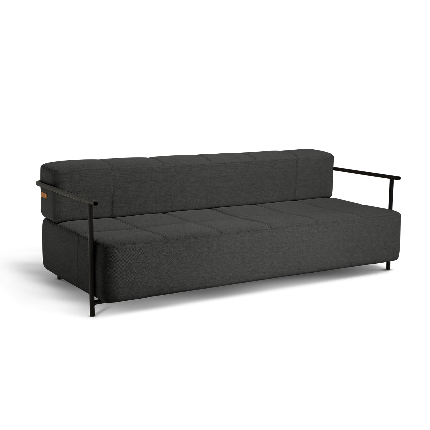 Northern Daybe Sofabed with Armrest in Dark Grey