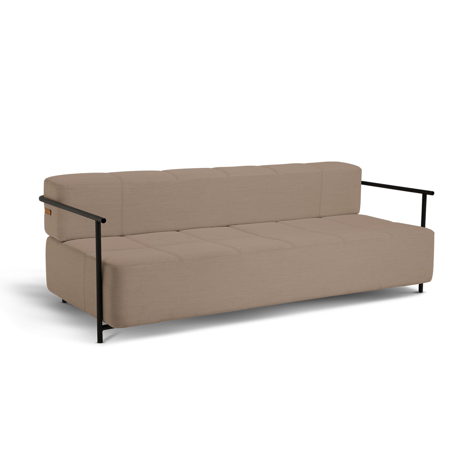 Northern Daybe Sofabed with Armrest in Light Brown