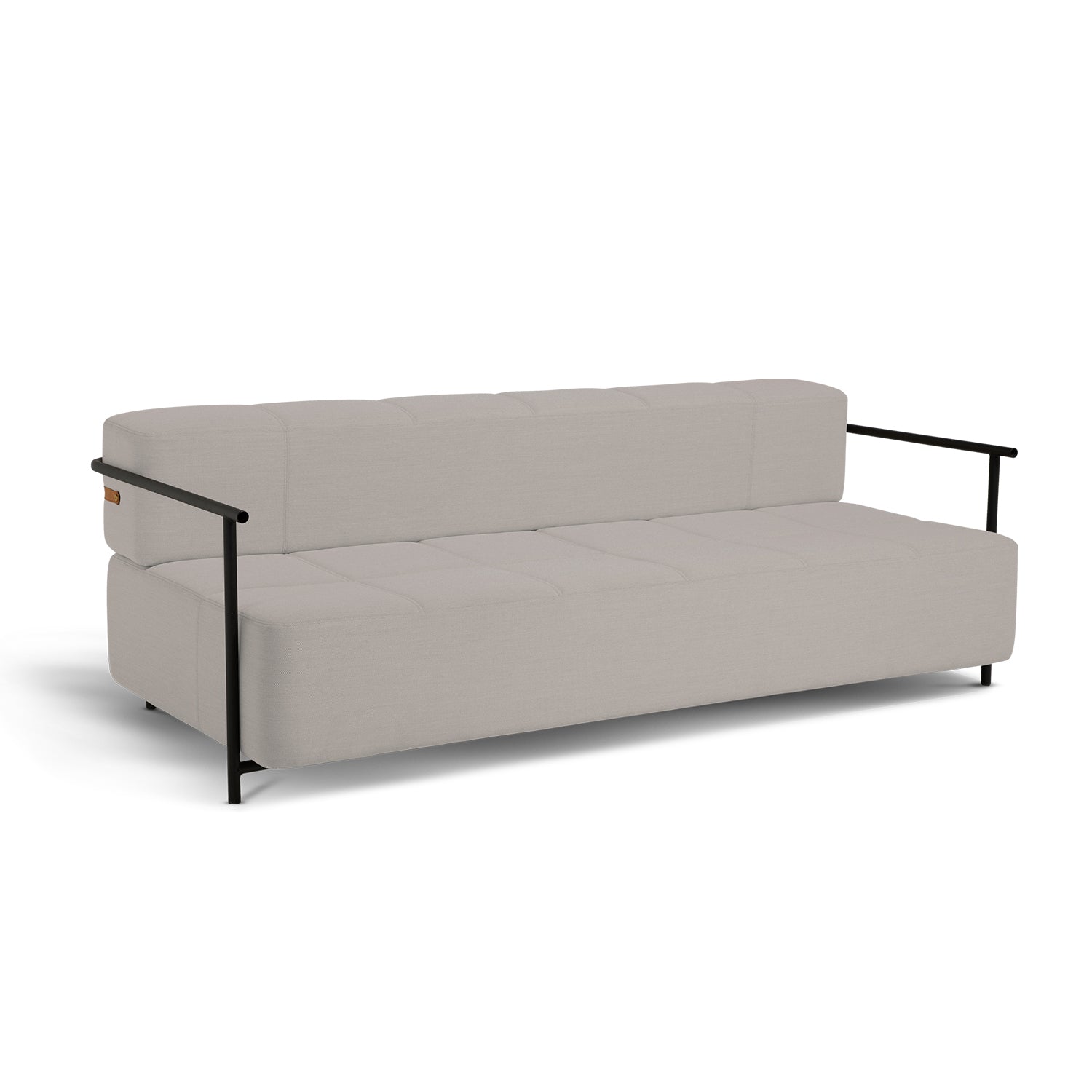 Northern Daybe Sofabed with Armrest in Warm Light Grey