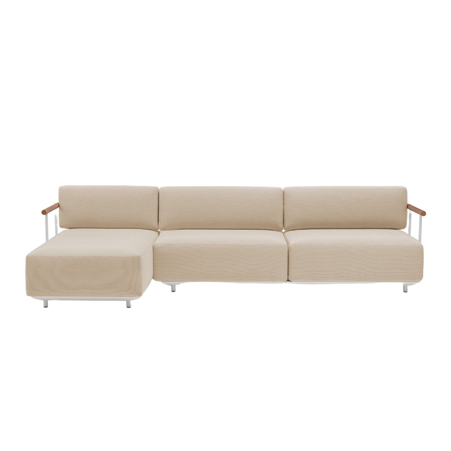 Pedrali Arki Outdoor 3 Seater Sofa in beige