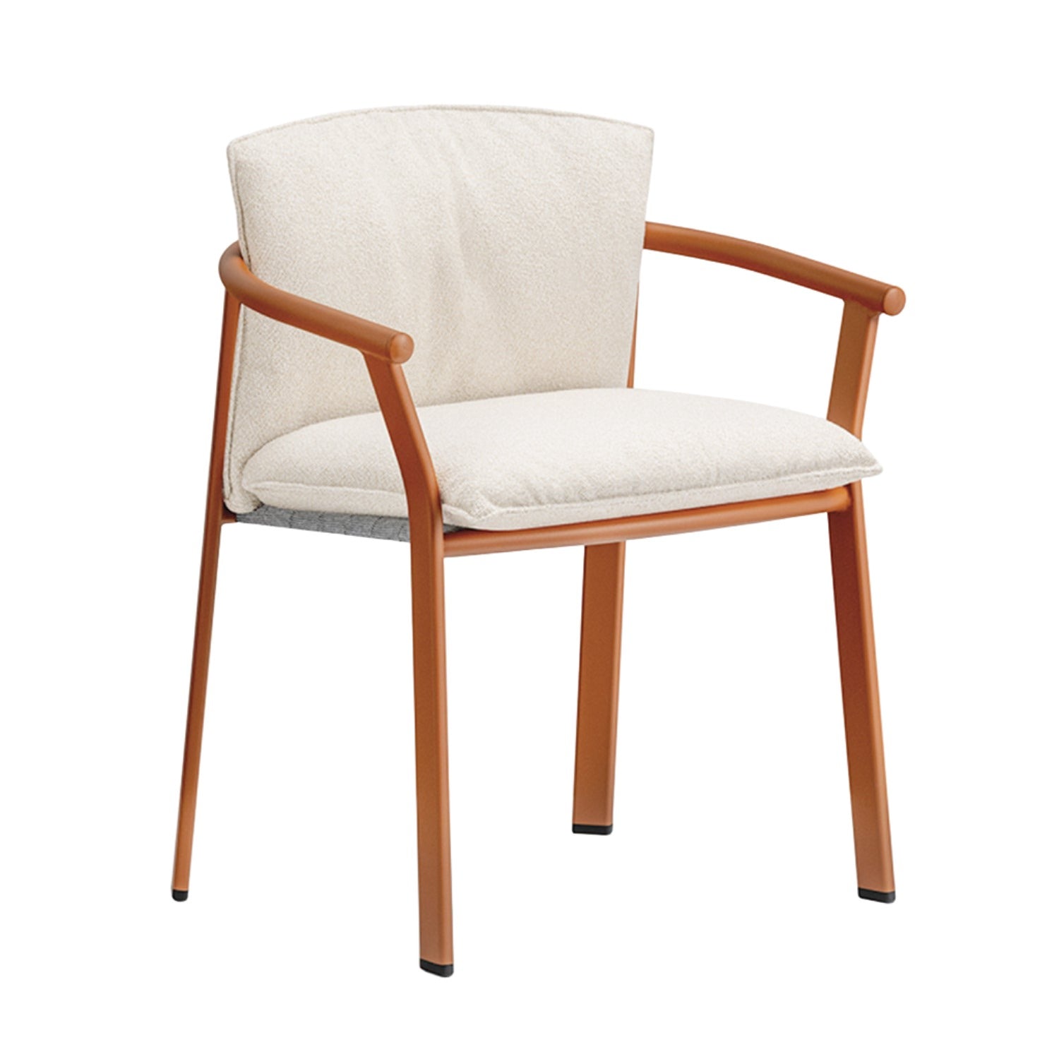 Pedrali Lamorisse 3684 Dining Chair in terracotta
