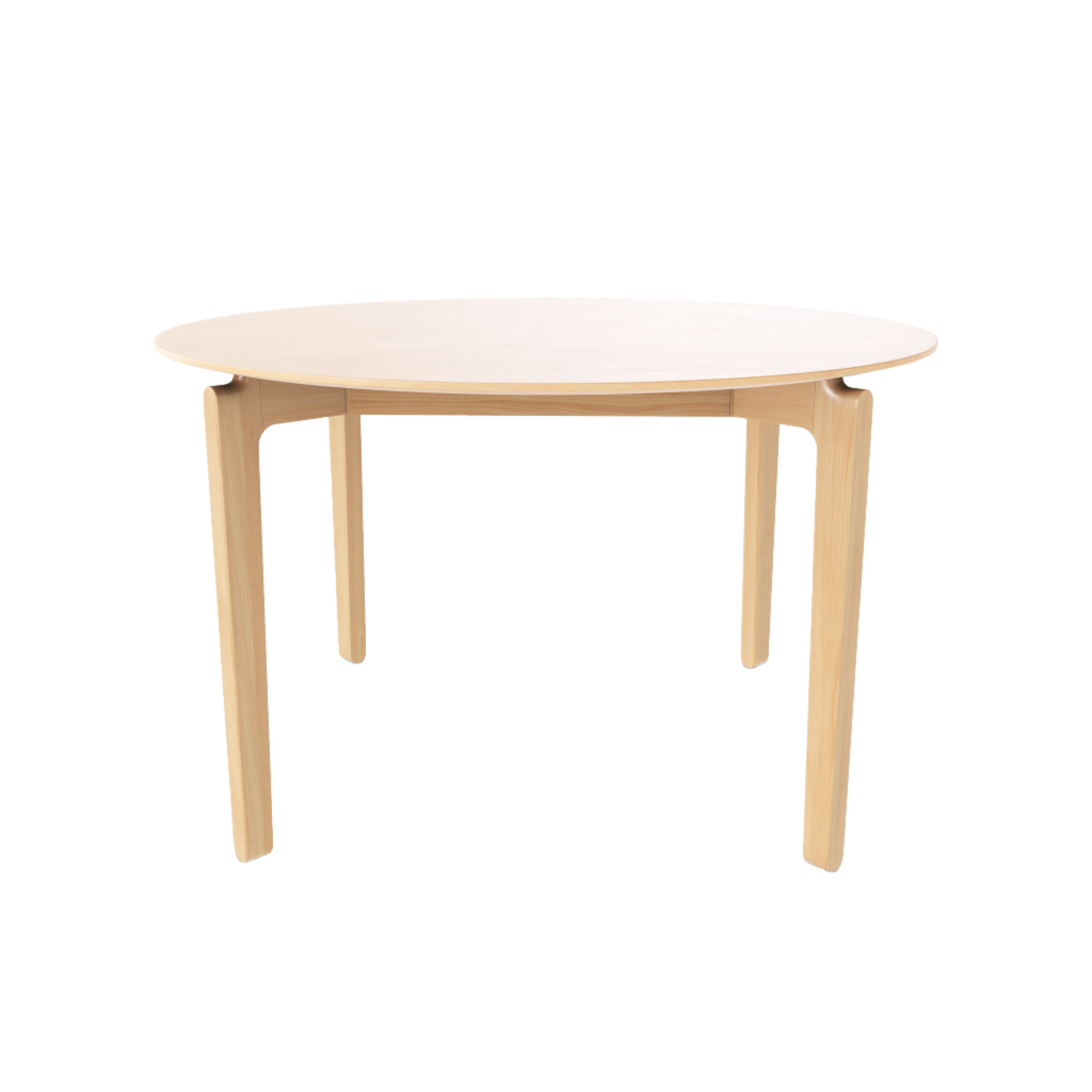 TON Leaf Round Dining Table in Beech