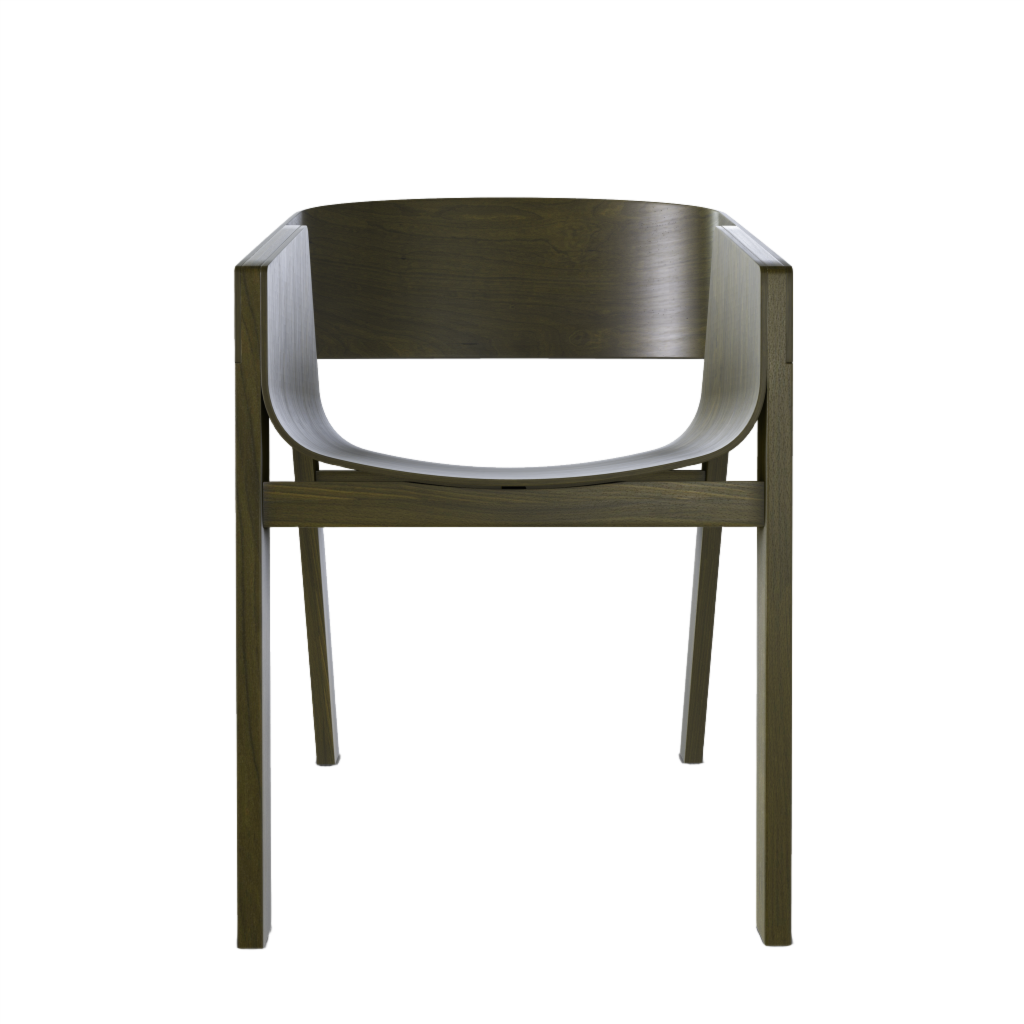 TON Merano Armchair in Forest Green