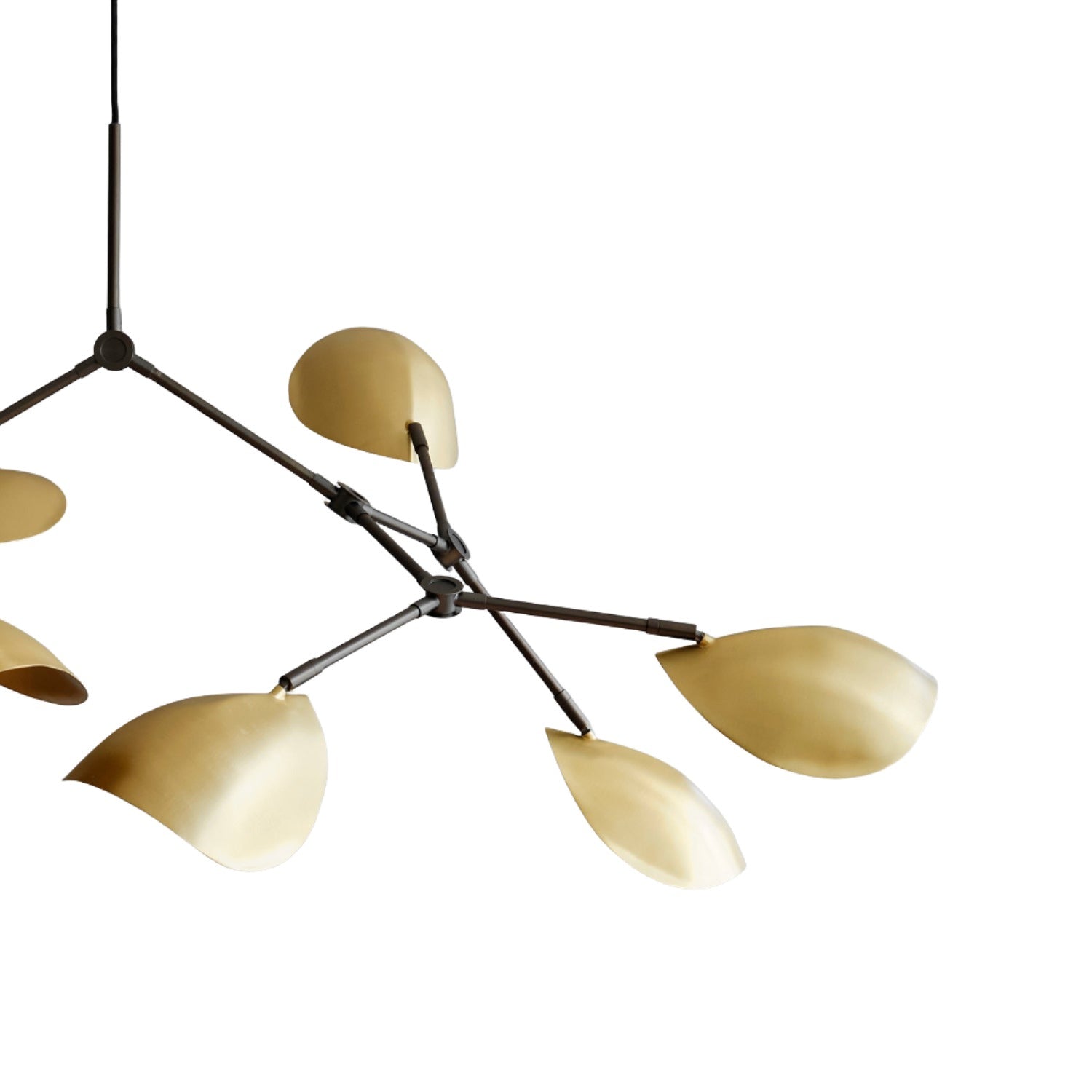 101 Copenhagen Stingray Chandelier Pendant in brass