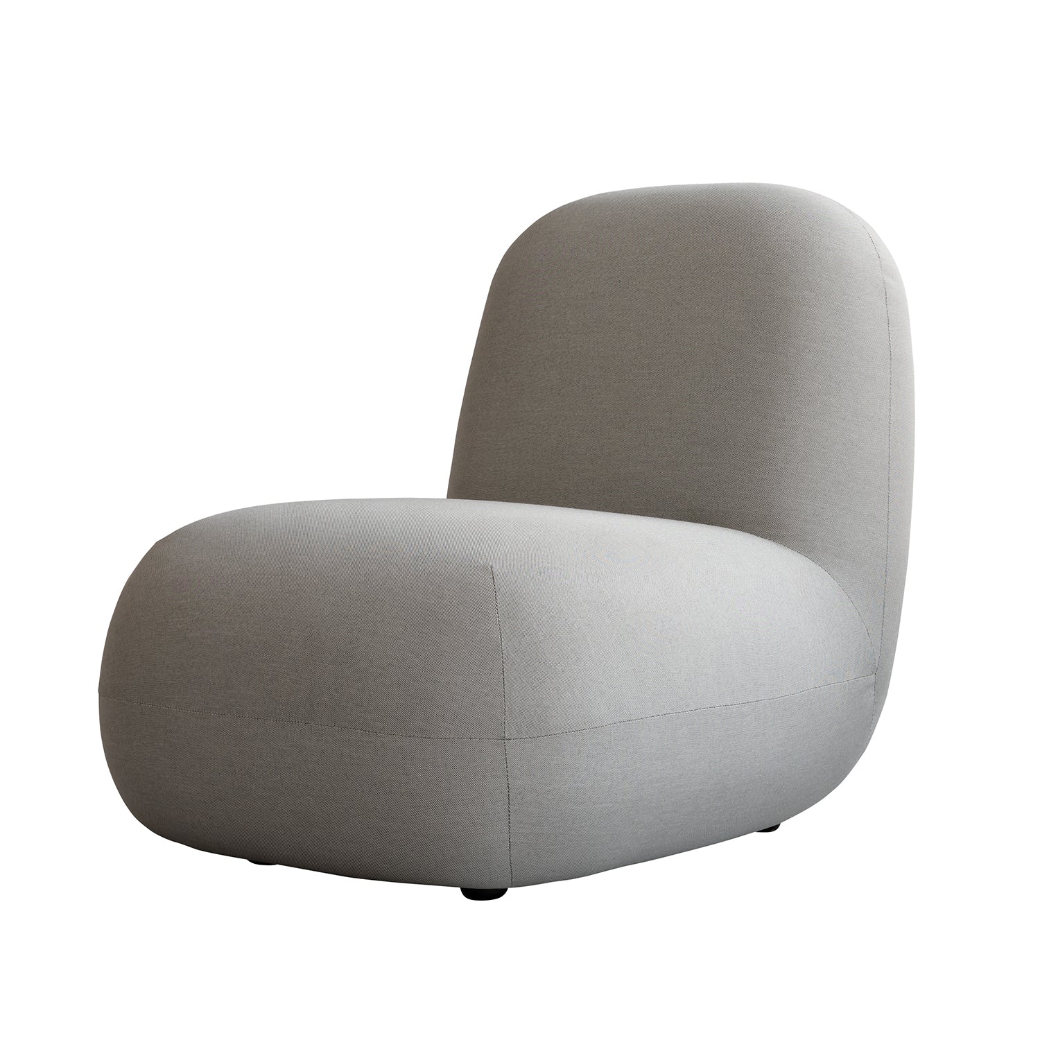 101 Copenhagen Toe Chair Flat in taupe - side view