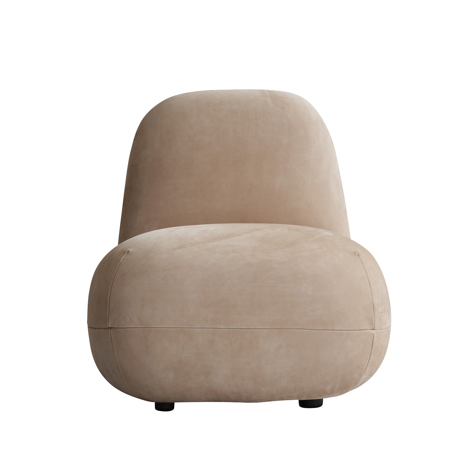 101 Copenhagen Toe Flat chair in Nubuck