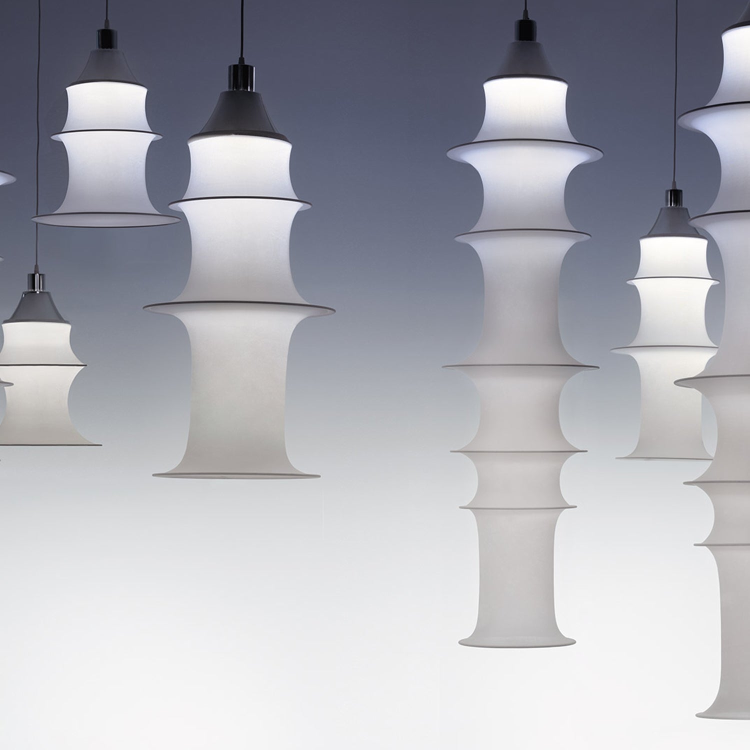 Artemide Falkland pendant lights family