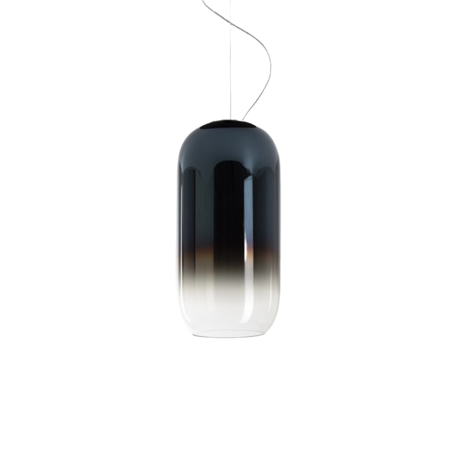 Artemide Gople mini pendant light in blue