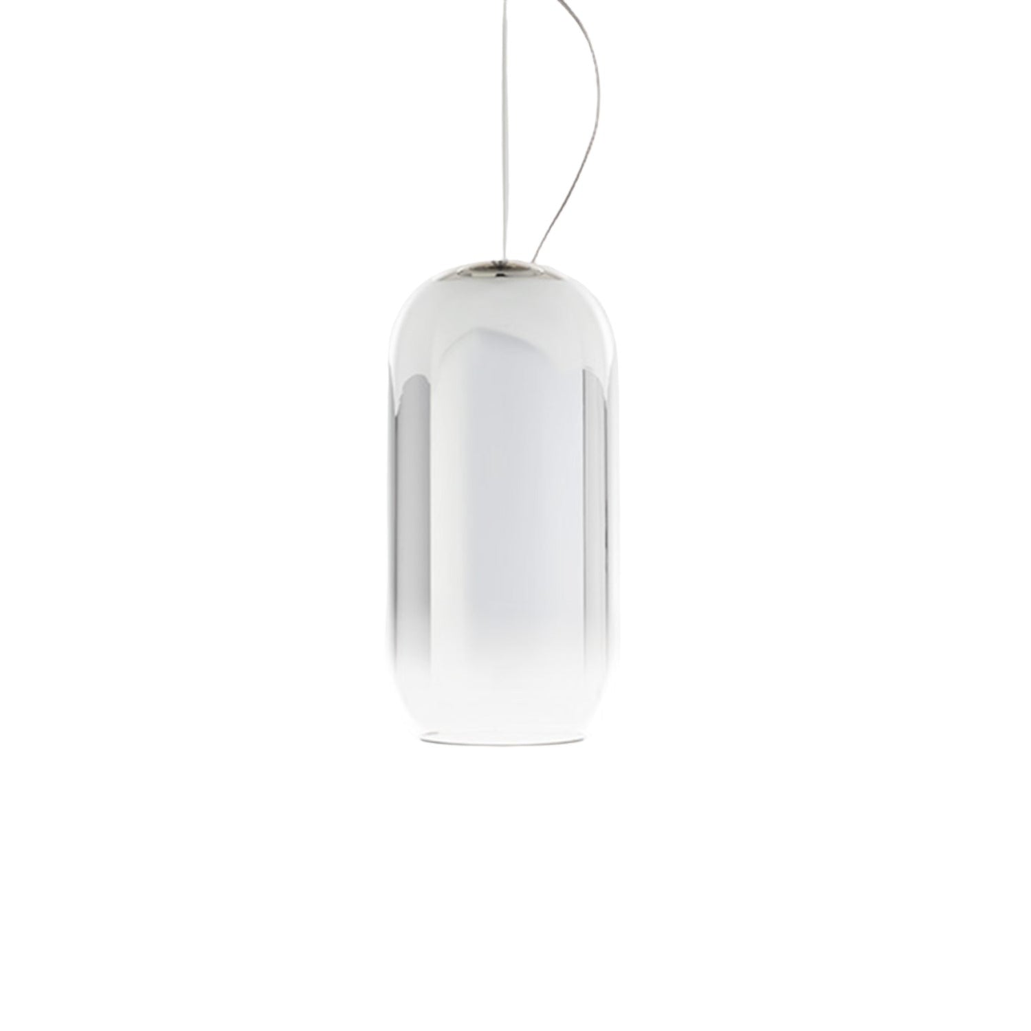 Artemide Gople mini pendant light in silver