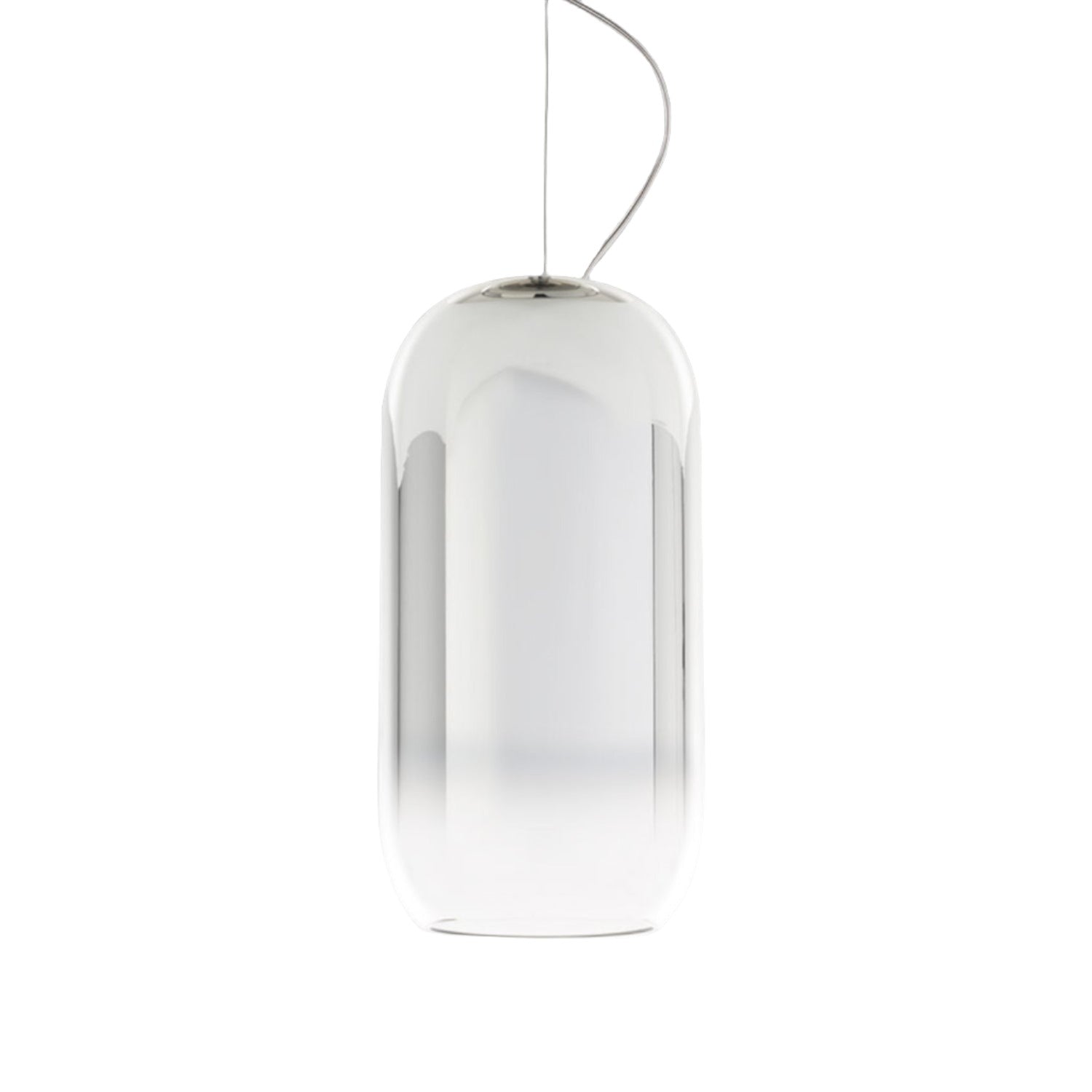 Artemide Gople pendant light in silver