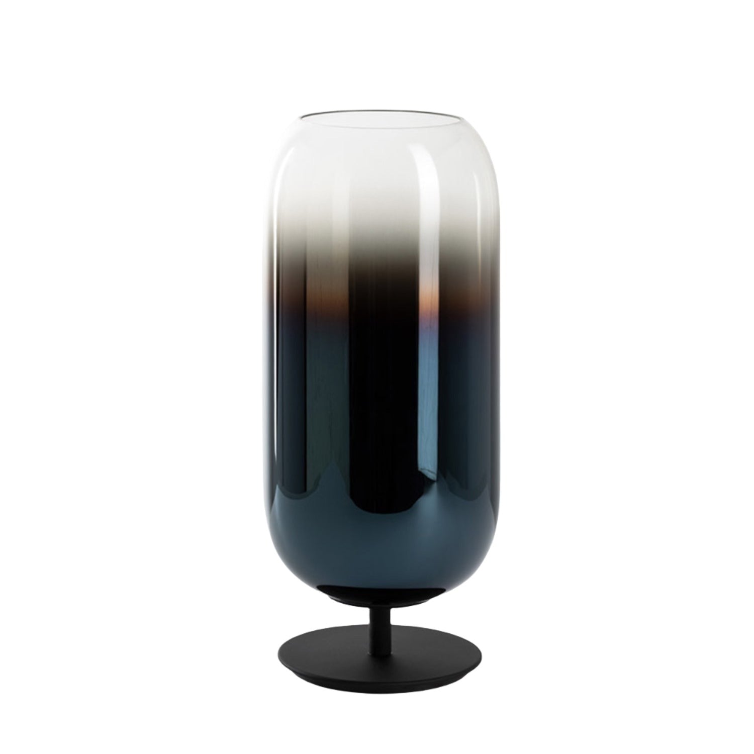 Artemide Gople table lamp in blue and black base