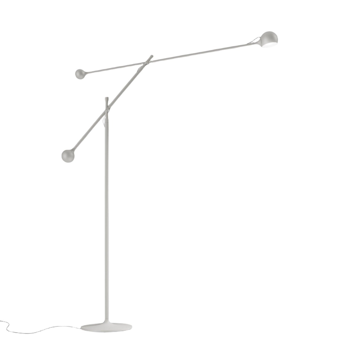 Artemide IXA floor lamp in grey