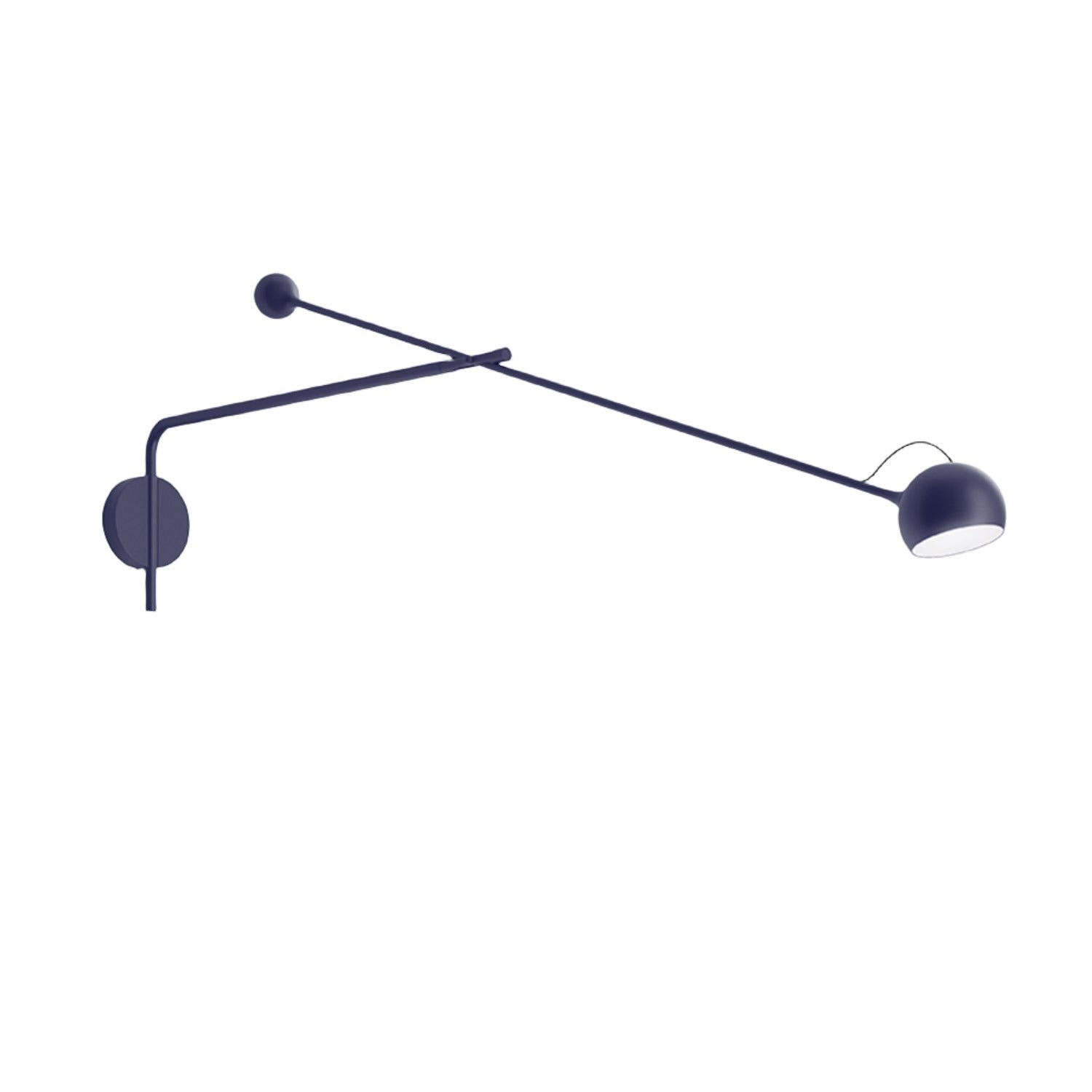 Artemide IXA wall arm lamp in blue