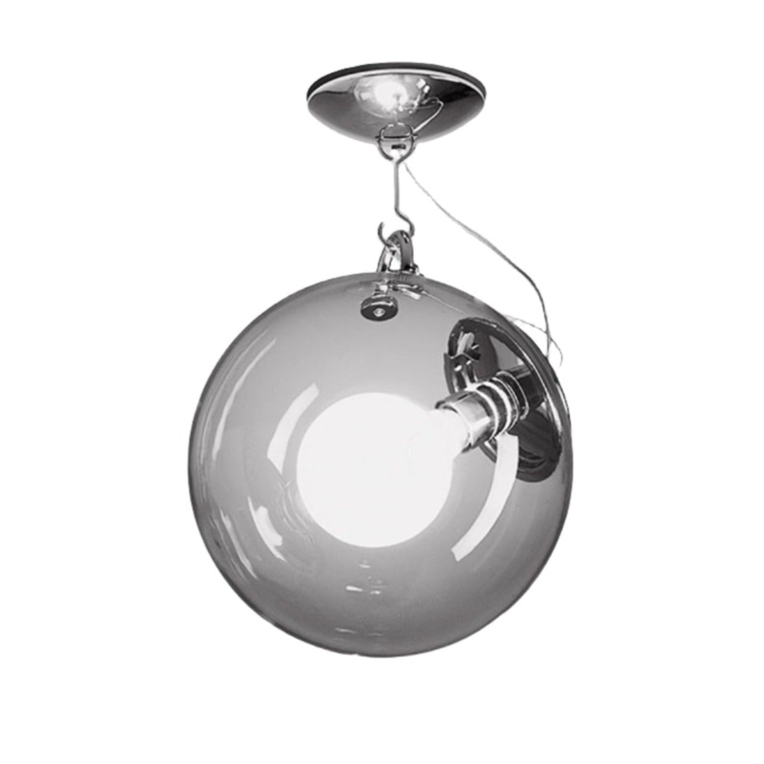 Artemide Miconos ceiling light in chrome