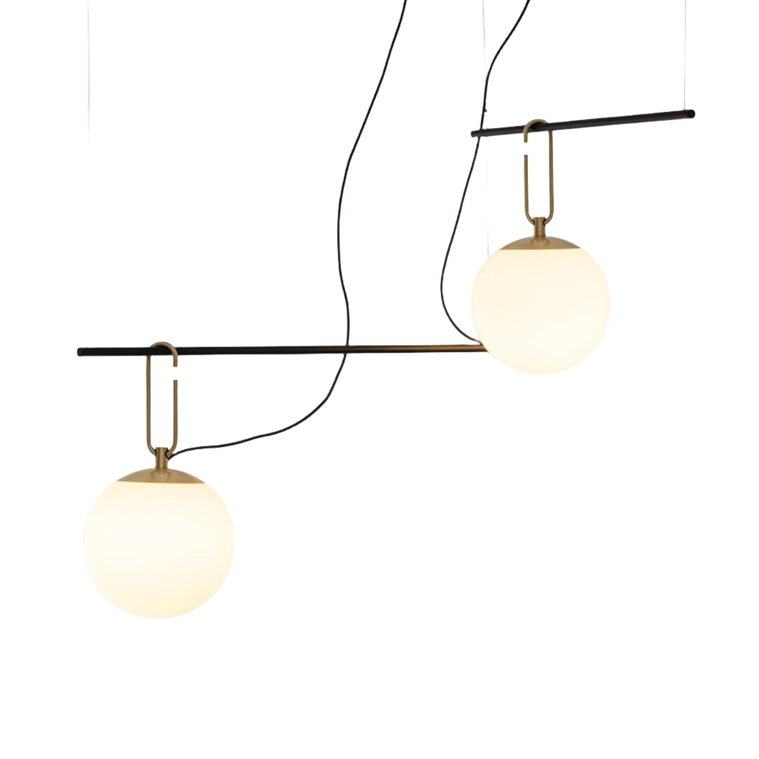 Artemide NH S3 Cluster Pendant light 2 arms