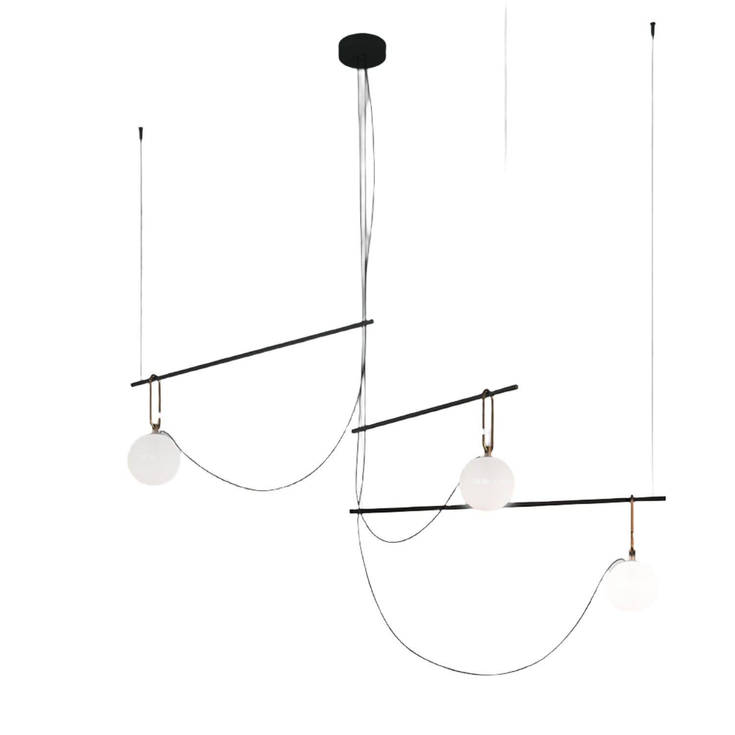 Artemide NH S3 cluster 3 arms pendant