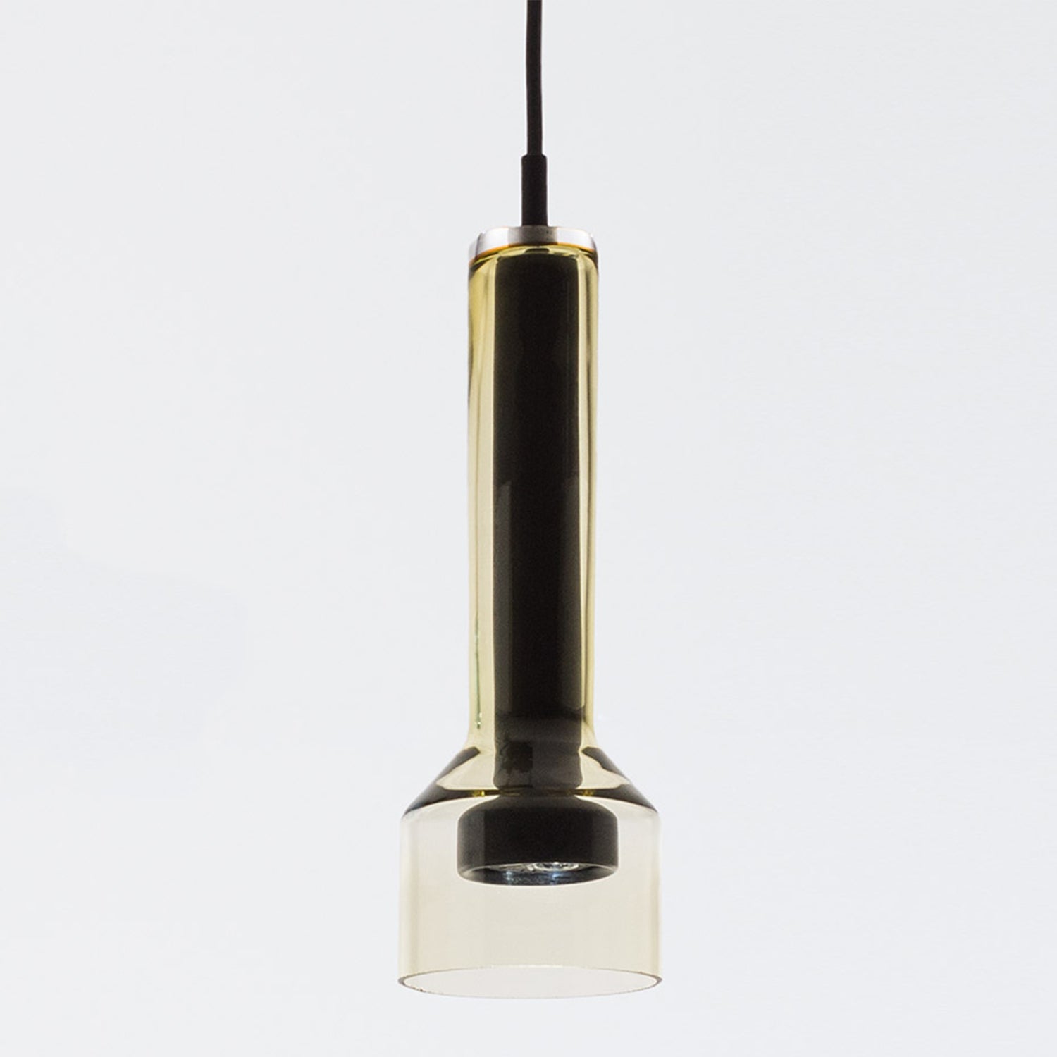 Artemide Stablight B pendant light in green amber