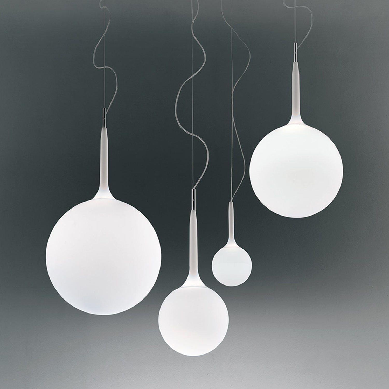 artemide castore pendant light family