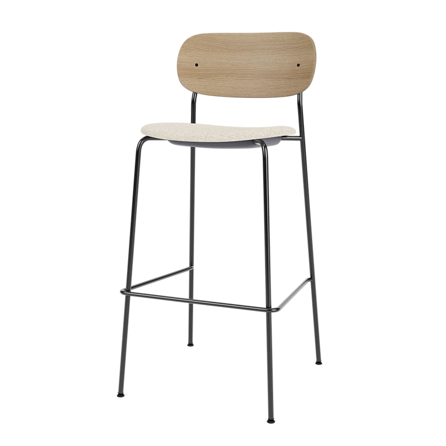 Audo Copenhagen Menu Co Bar stool seat upholstered