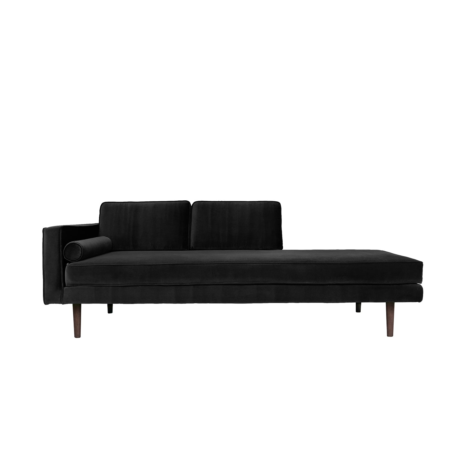 Broste Copenhagen Wind Chair Longue in black