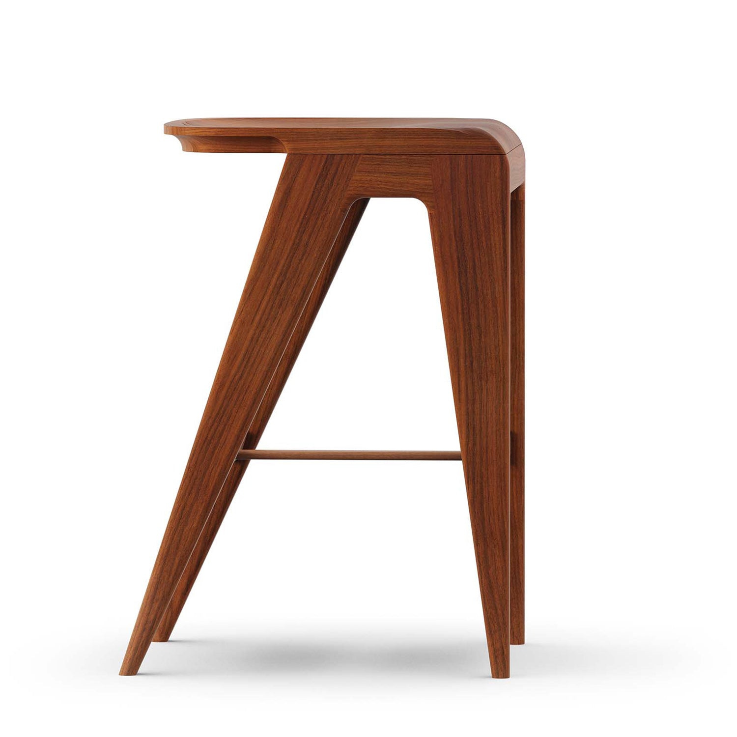 Davsjo DS 63 counter stool in walnut