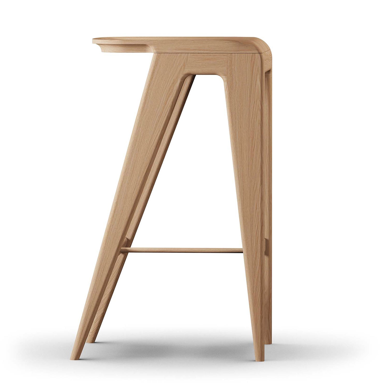 Davsjo DS 74 bar stool in white oak