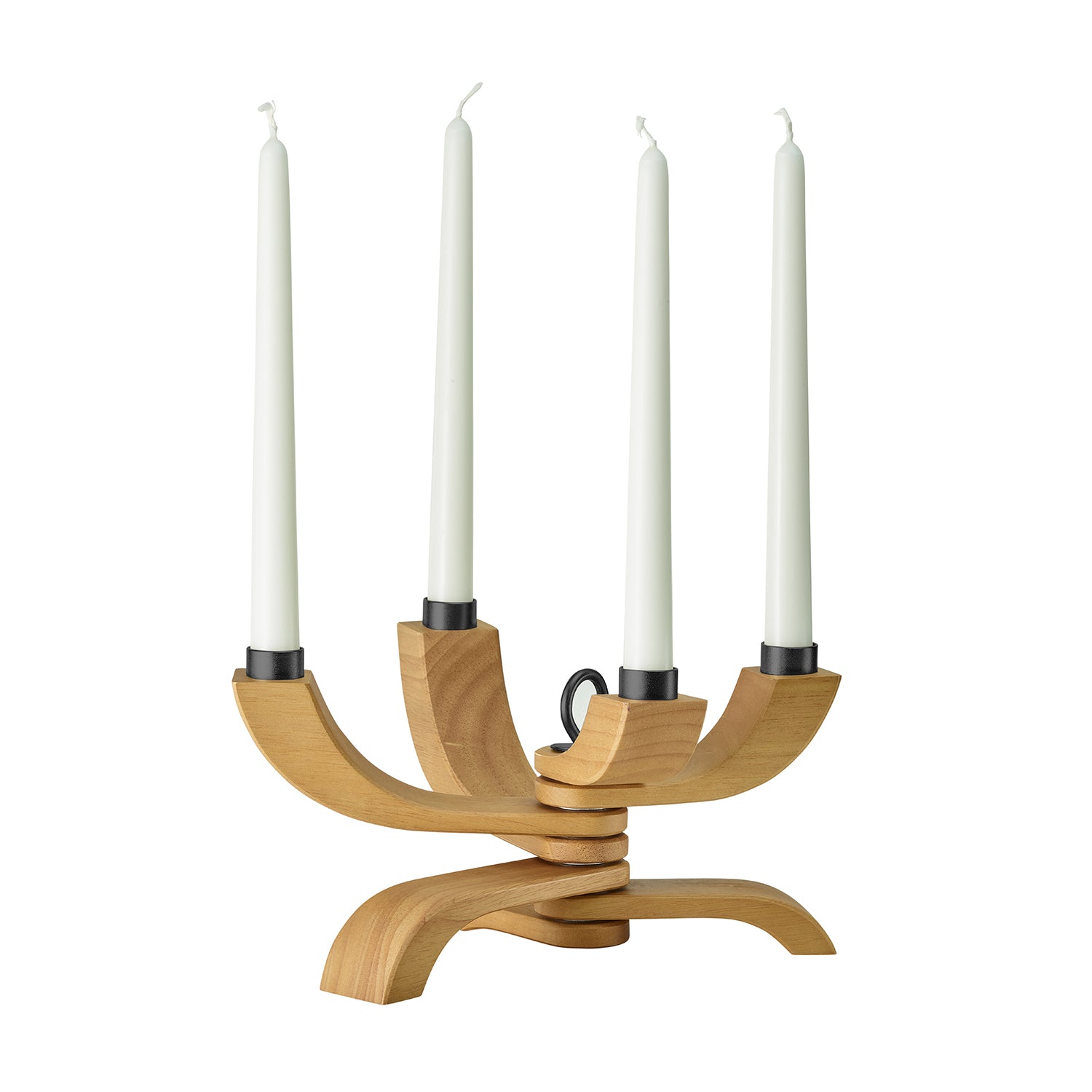 Design House Stockholm Nordic Light 4 arm candle holder in natural oak