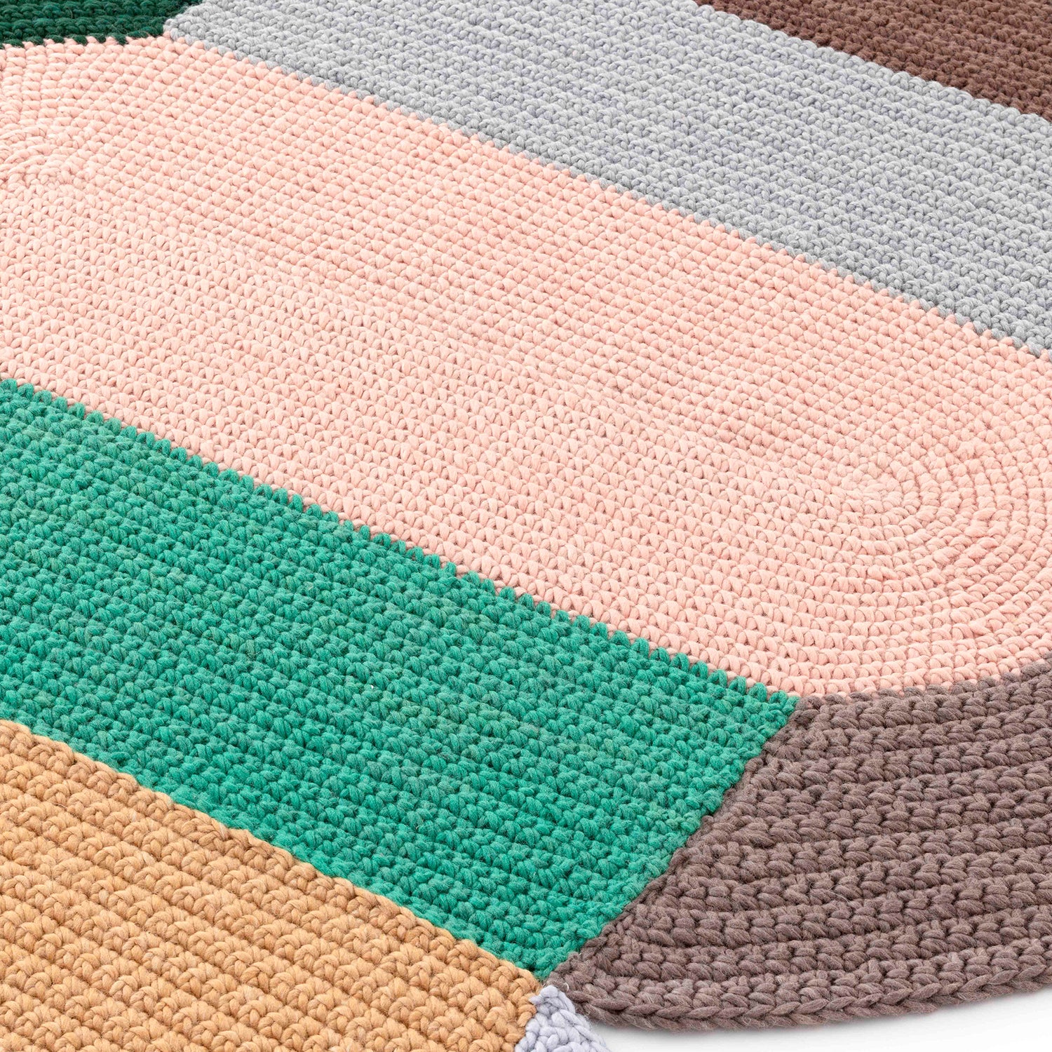 Gan Crochet Trio rug detail shot