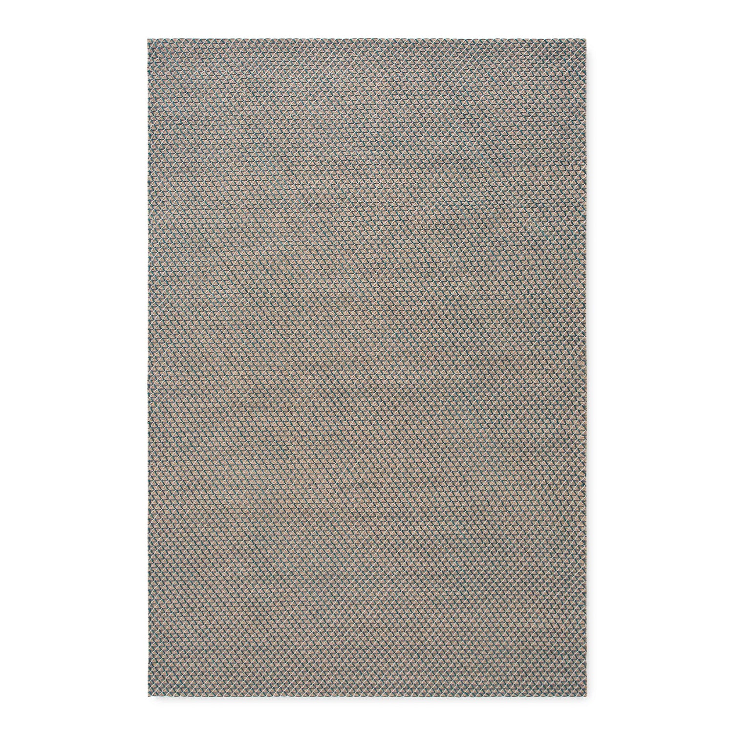 Gan Raw Design Rug in Blue