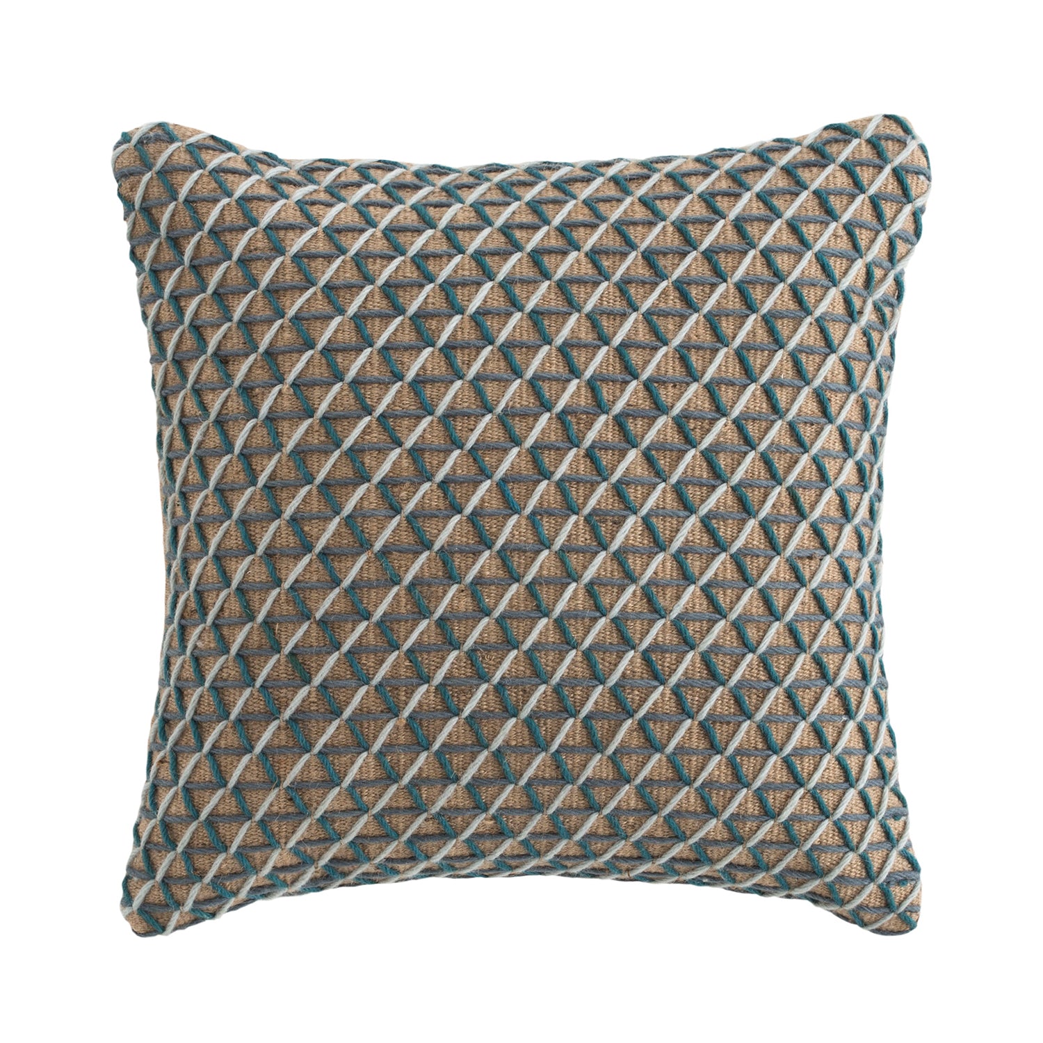 Gan Raw Design Cushion in Blue