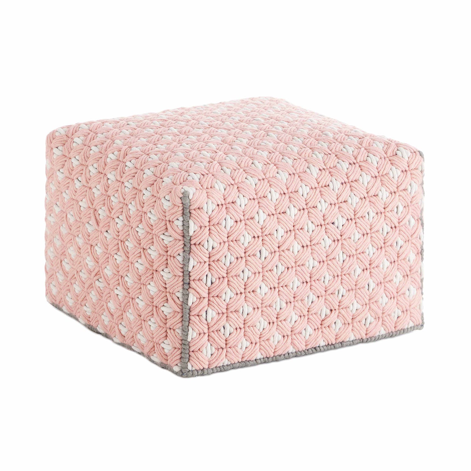 Gan Silai Designer Pouf in pink