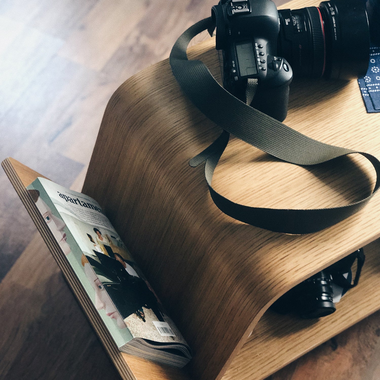 John Green Embrace coffee table in oak ambience image