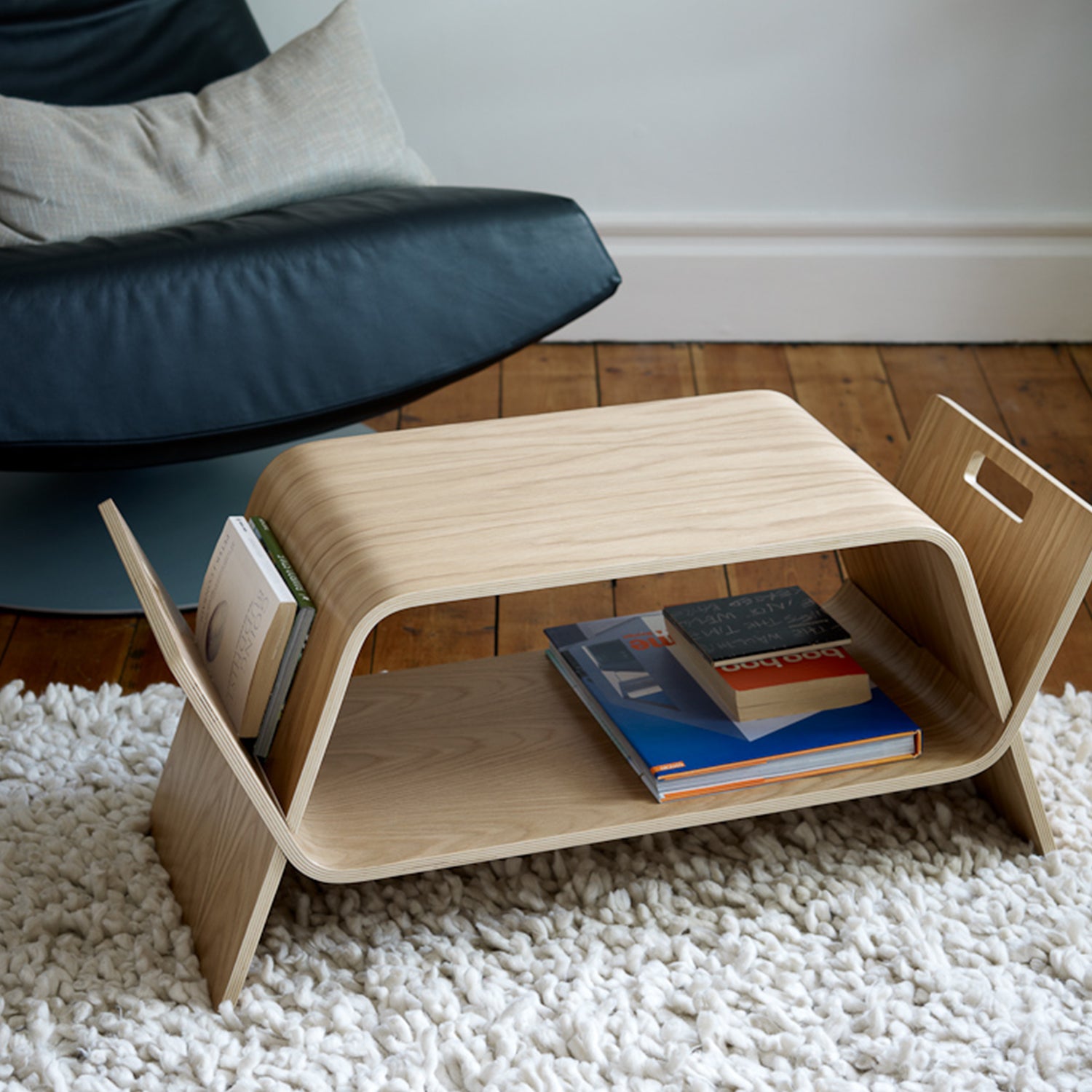 John Green Embrace coffee table in oak ambience image