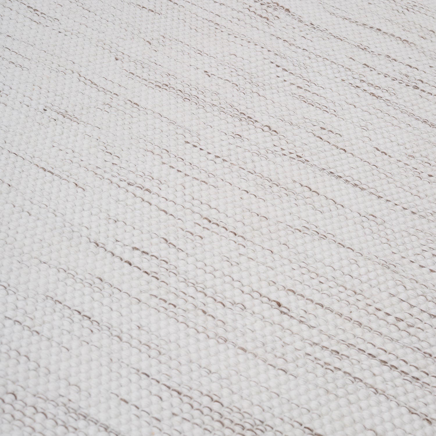 Linie Design Adonic Mist outdoor rug in off white detail shot