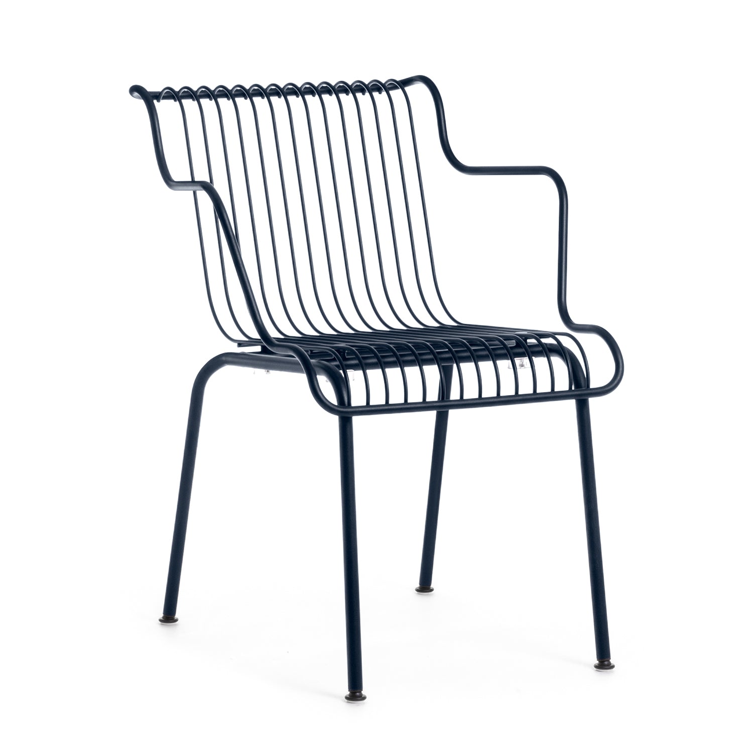 Magis South Dining Armchair in dark blue