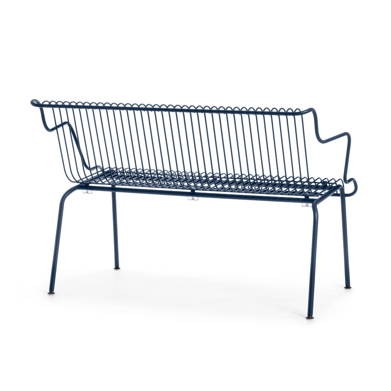 Magis South Dining Bench in dark blue