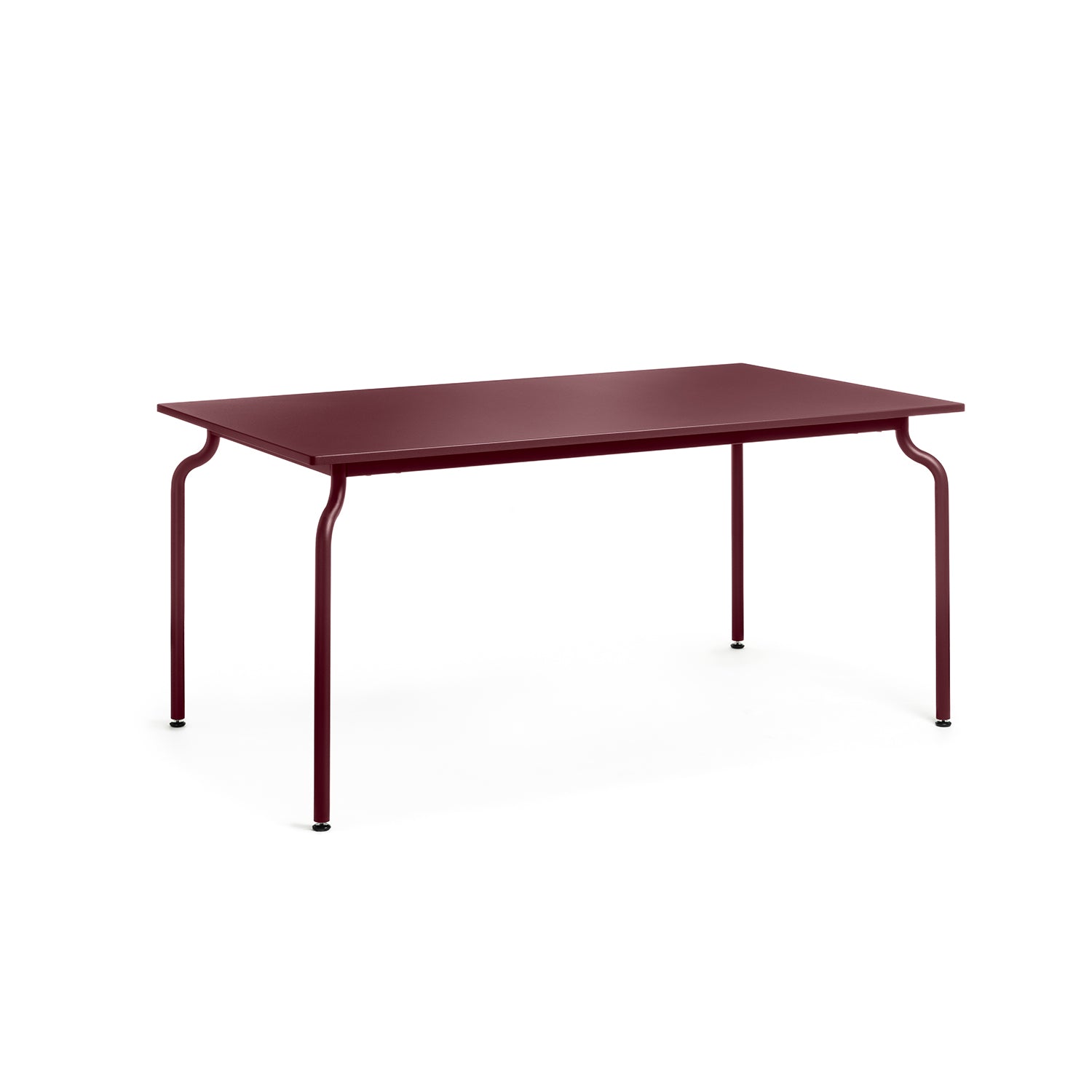 South Dining Table in bordeaux 160x90cm