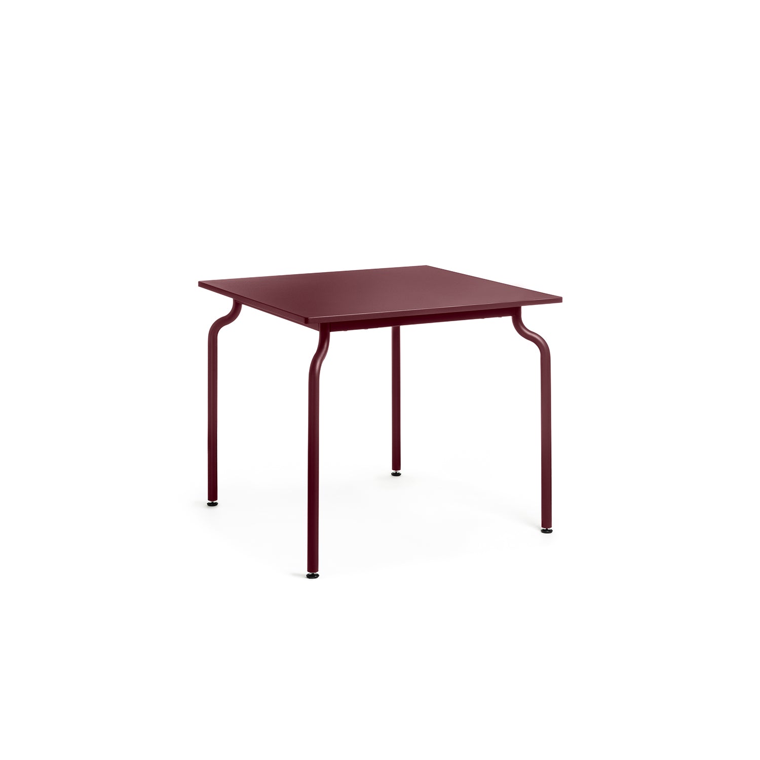 South Dining Table in bordeaux 90x90cm