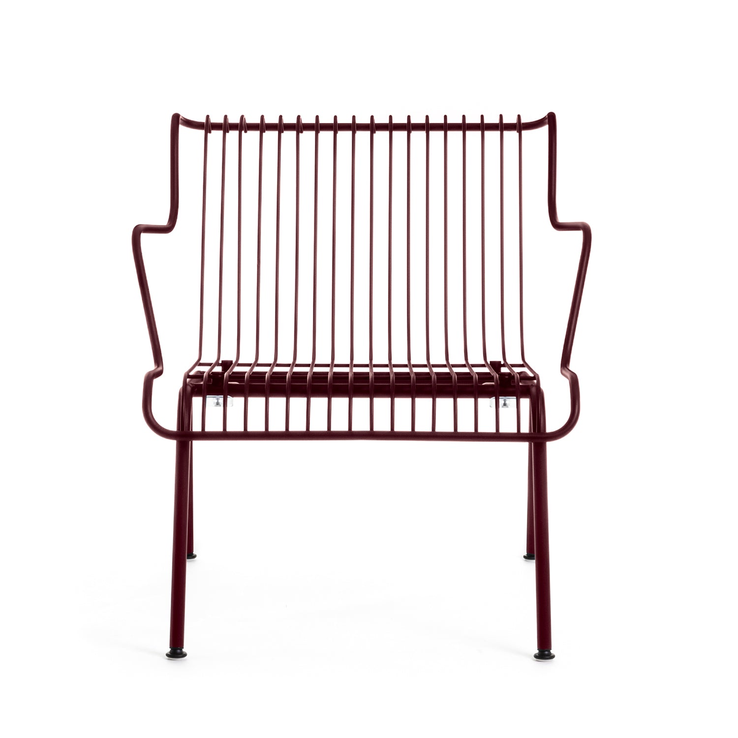 Magis South Low Armchair in bordeaux