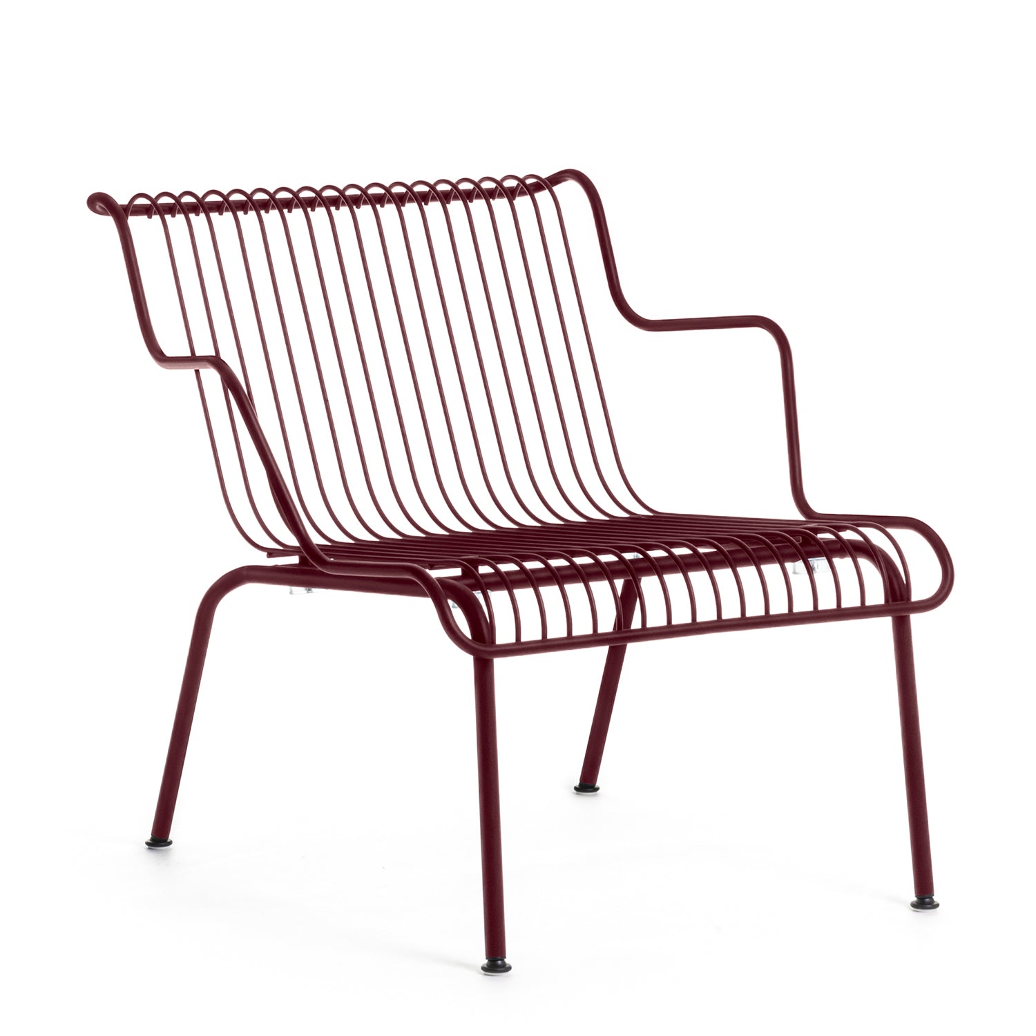 Magis South Low Armchair in bordeaux