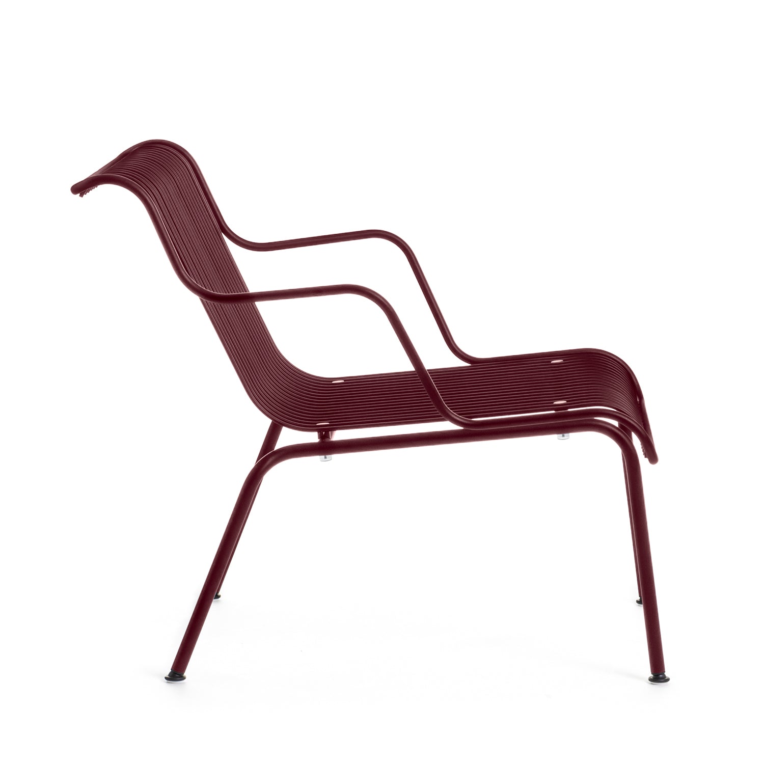 Magis South Low Armchair in bordeaux